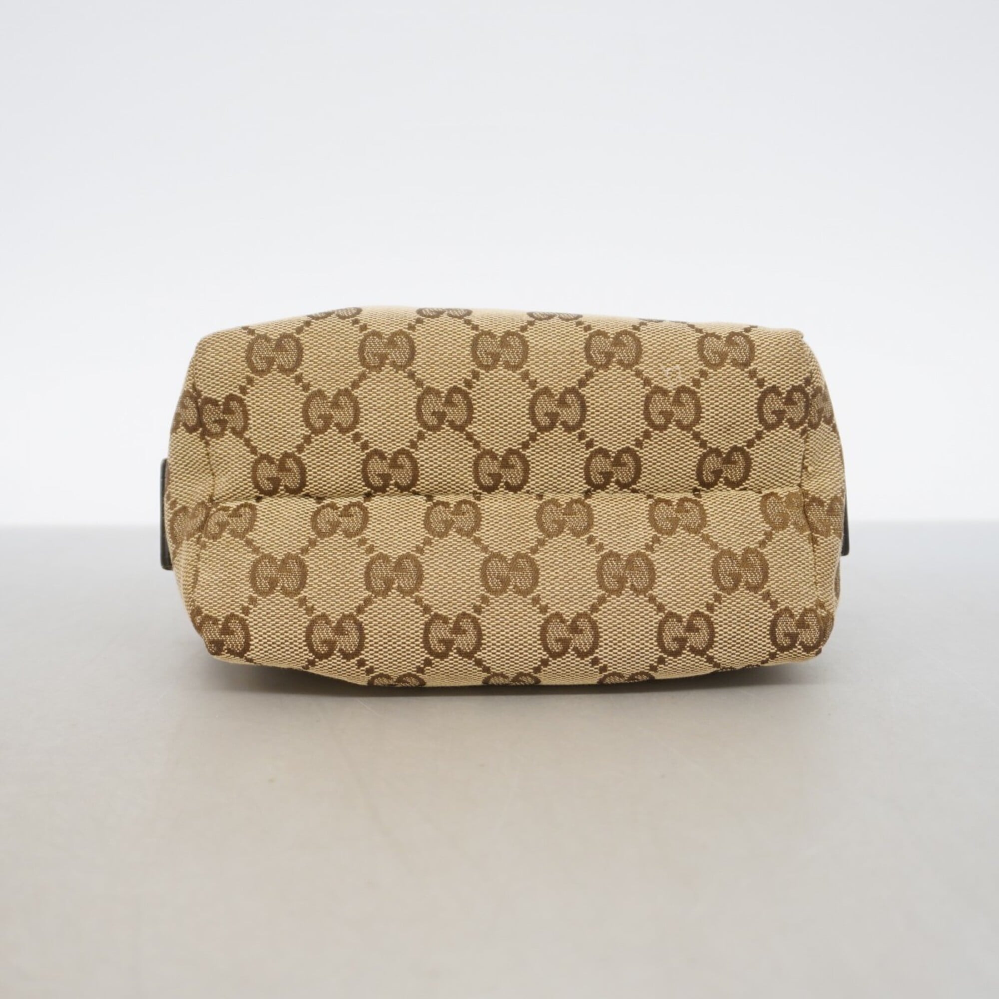 Gucci Brown Canvas Pouch (Pre-Owned)