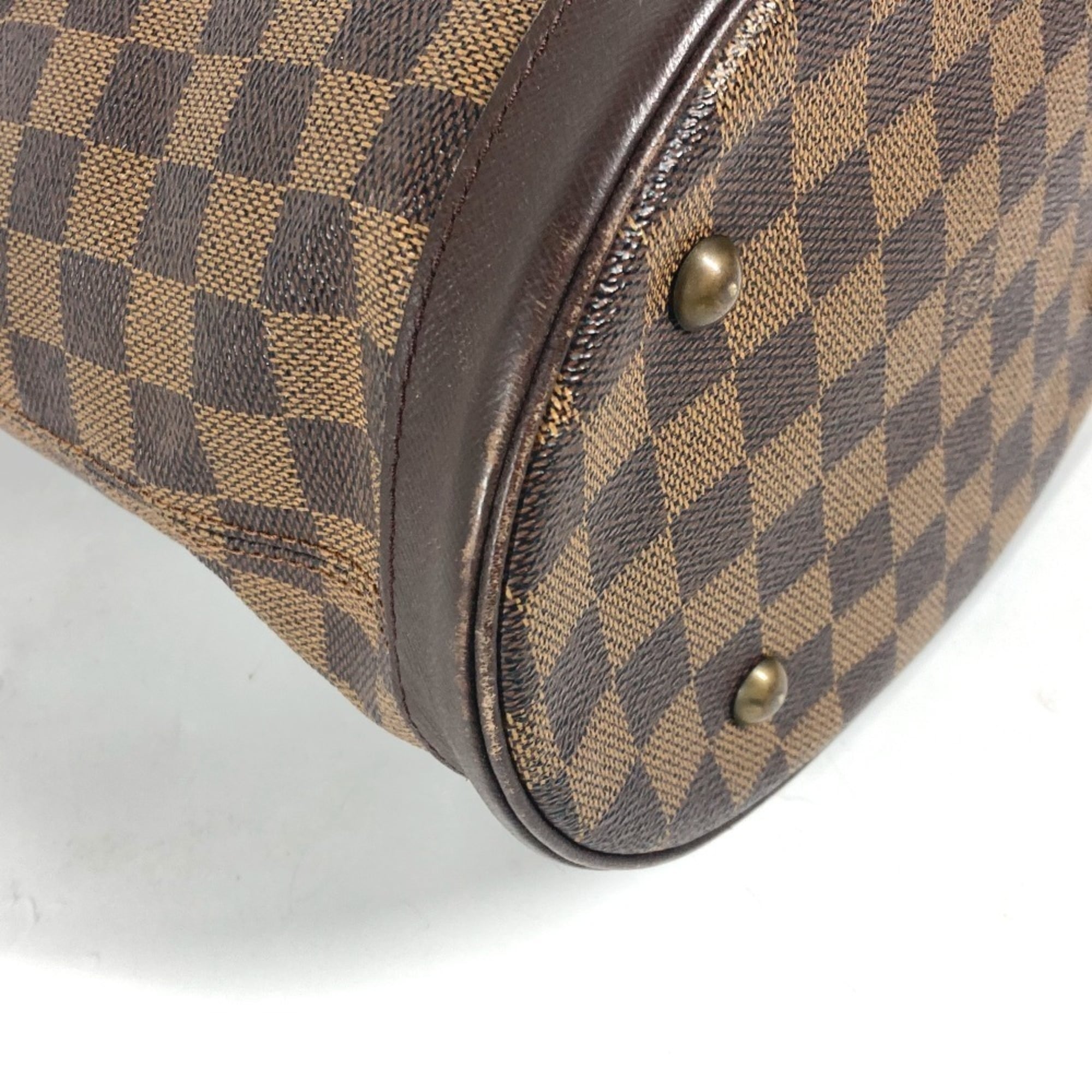 Louis Vuitton Brown Damier Canvas Ebene Damier Canvas Shoulder Bag Tote Bag (Pre-Owned)