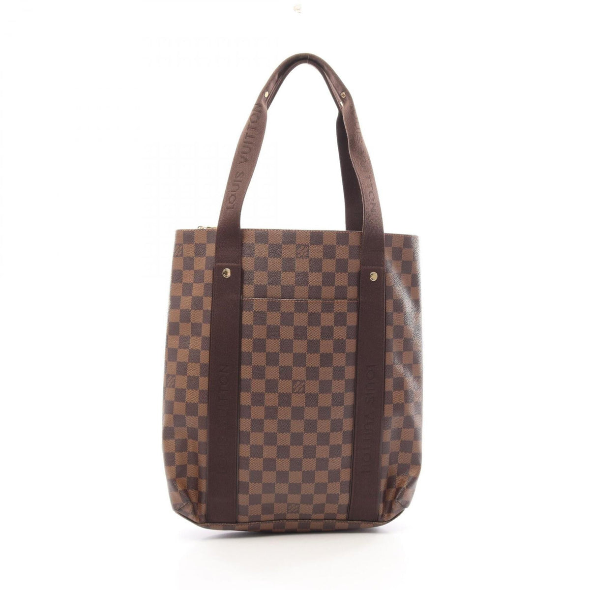 Louis Vuitton Brown Damier Canvas Ebene Coated Canvas Leather Handbag Tote Bag (Pre-Owned)