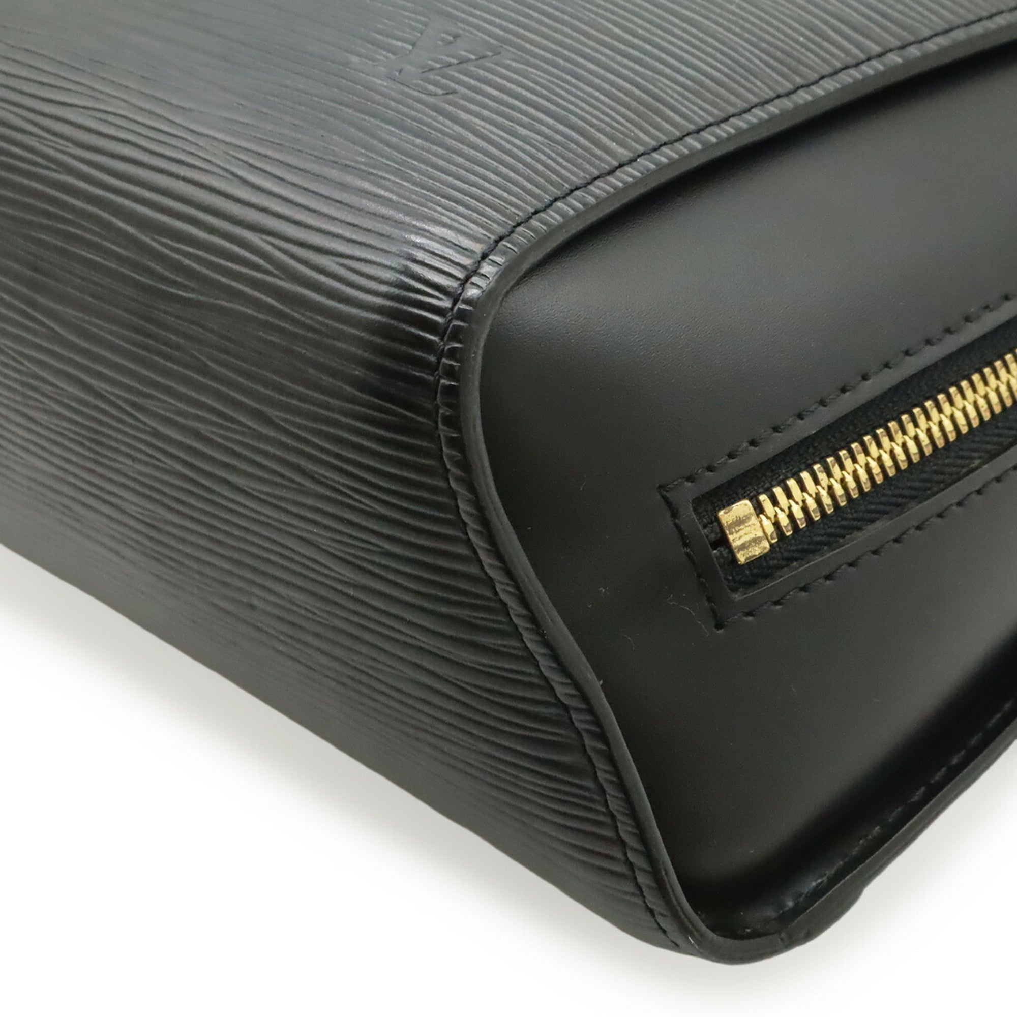 Louis Vuitton Epi Black Noir Epi Leather Backpack (Pre-Owned)