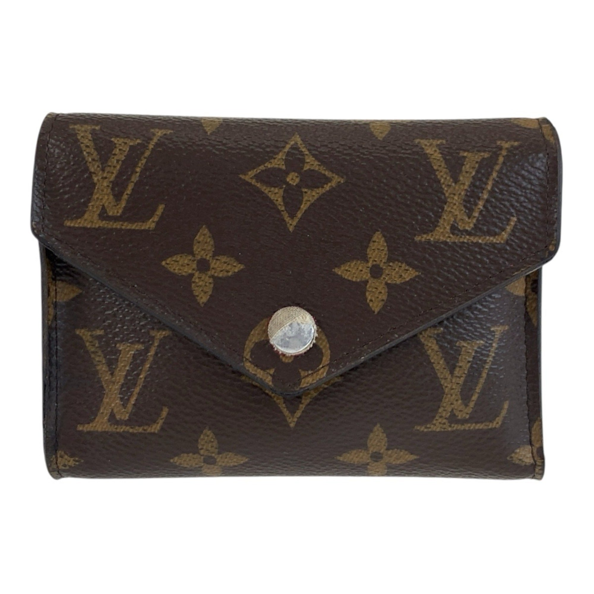 Louis Vuitton Brown Monogram Pvc Wallet (Tri-Fold) (Pre-Owned)