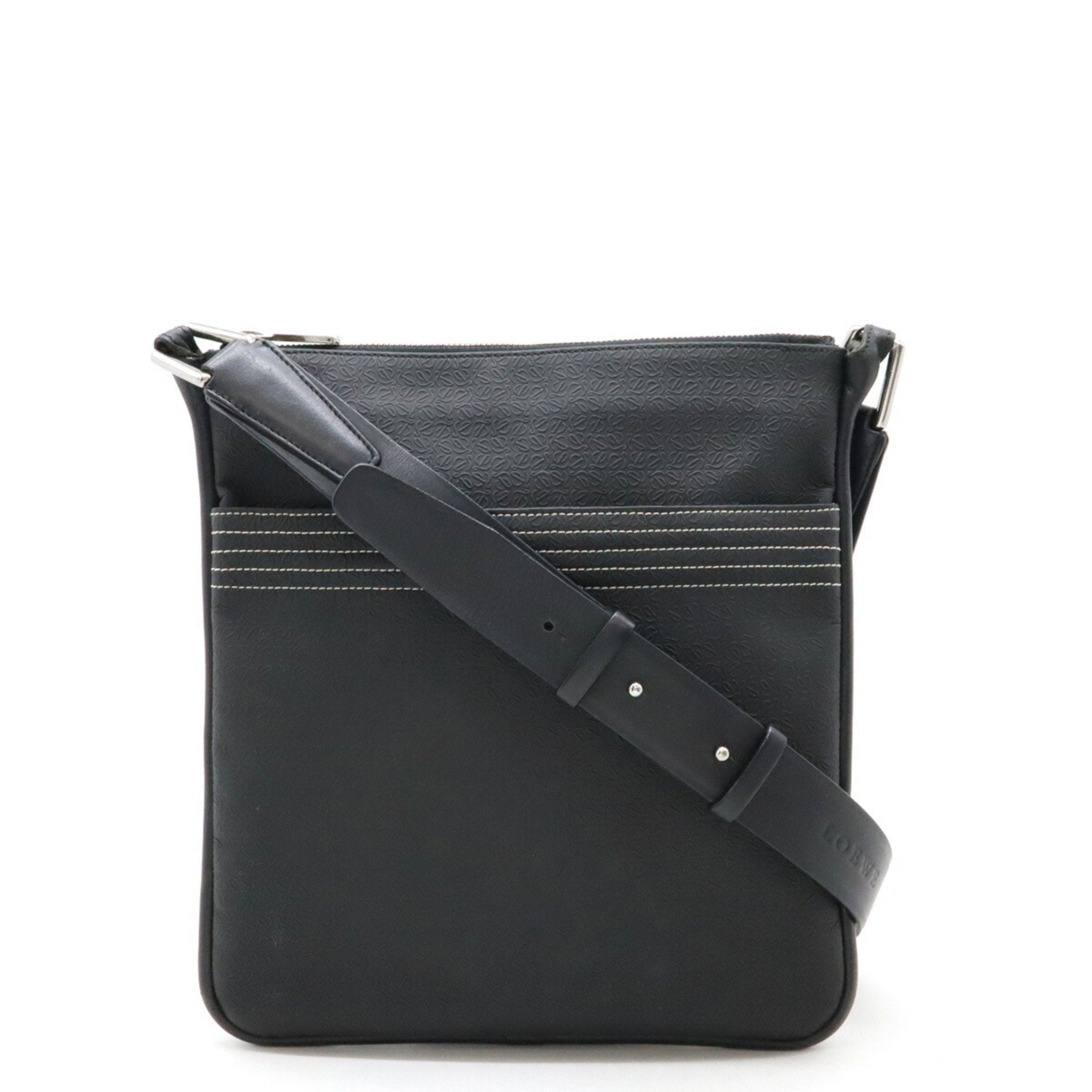 Loewe Black Pvc Leather Shoulder Bag (Pre-Owned)