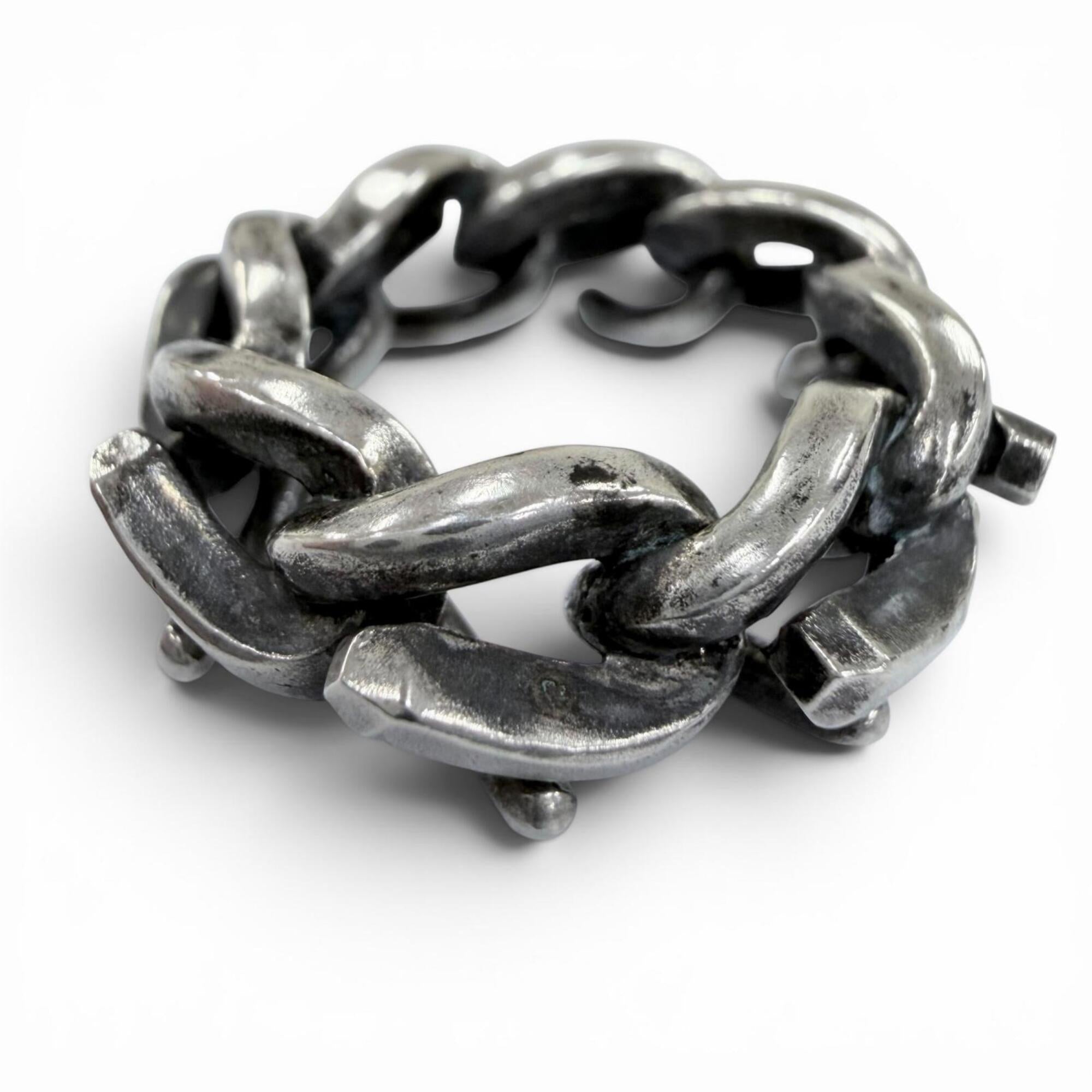 Tiffany Silver Silver 925 Band Ring (Pre-Owned)