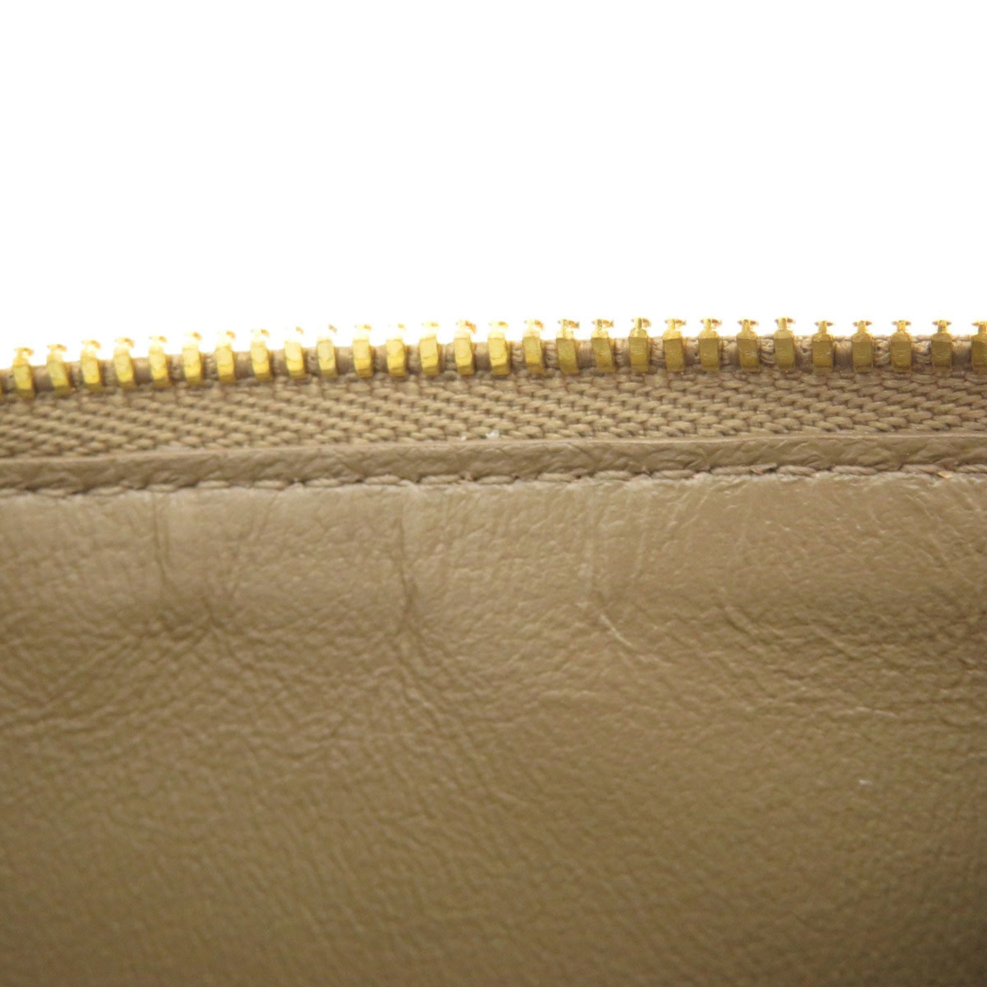 Balenciaga Brown Leather Coin Purse/Coin Case (Pre-Owned)