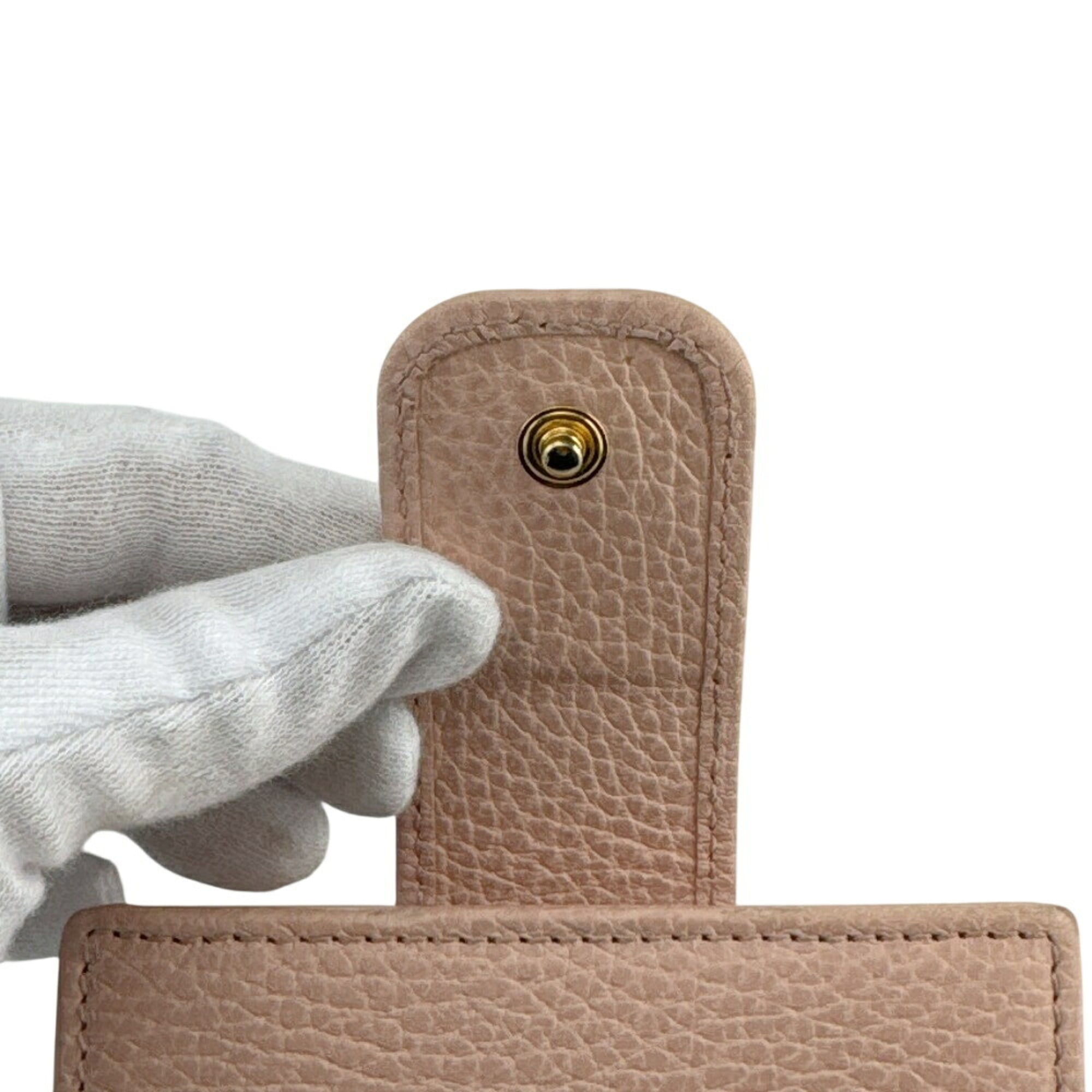 Gucci Pink Leather Wallet (Bi-Fold) (Pre-Owned)