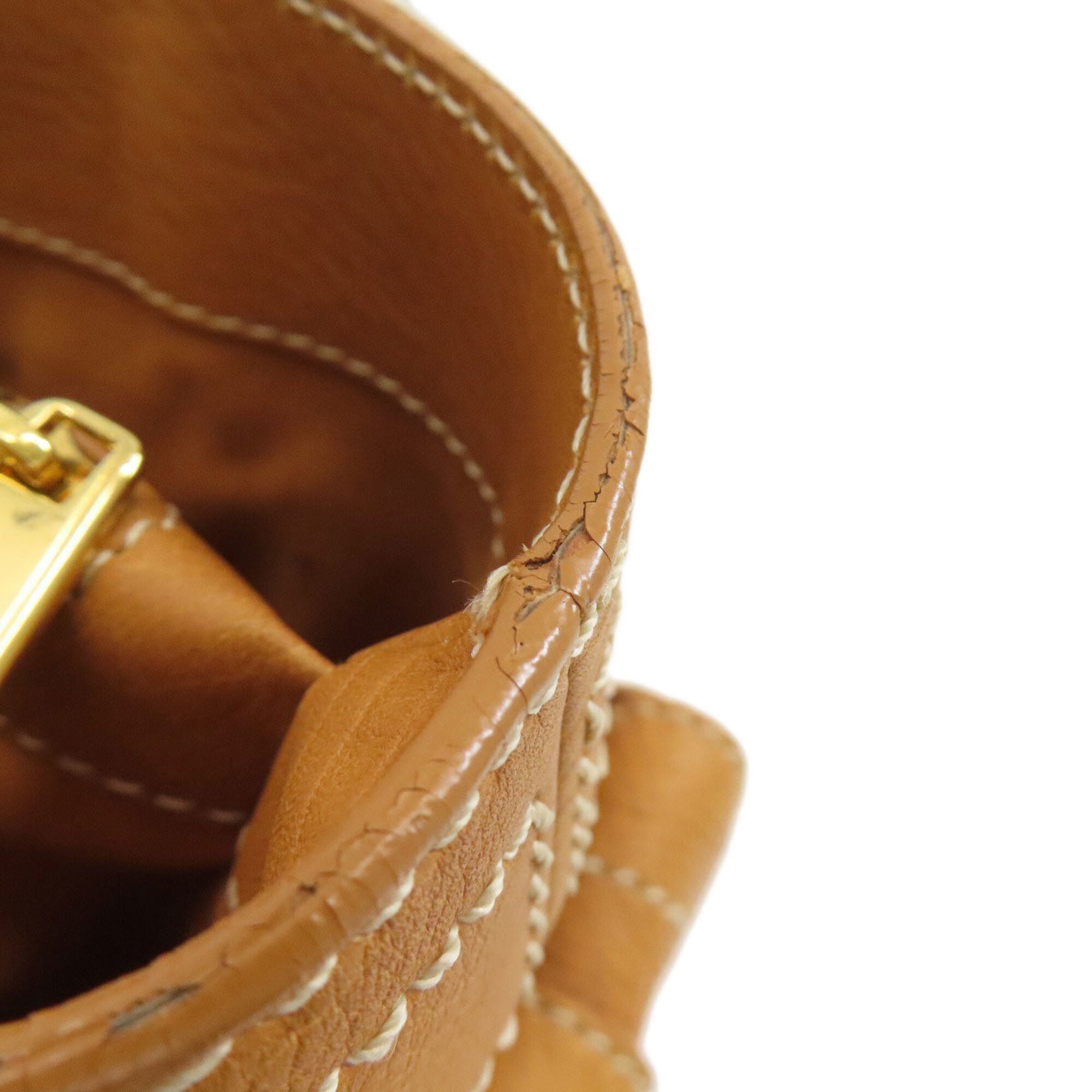 Celine Camel Leather Handbag (Pre-Owned)