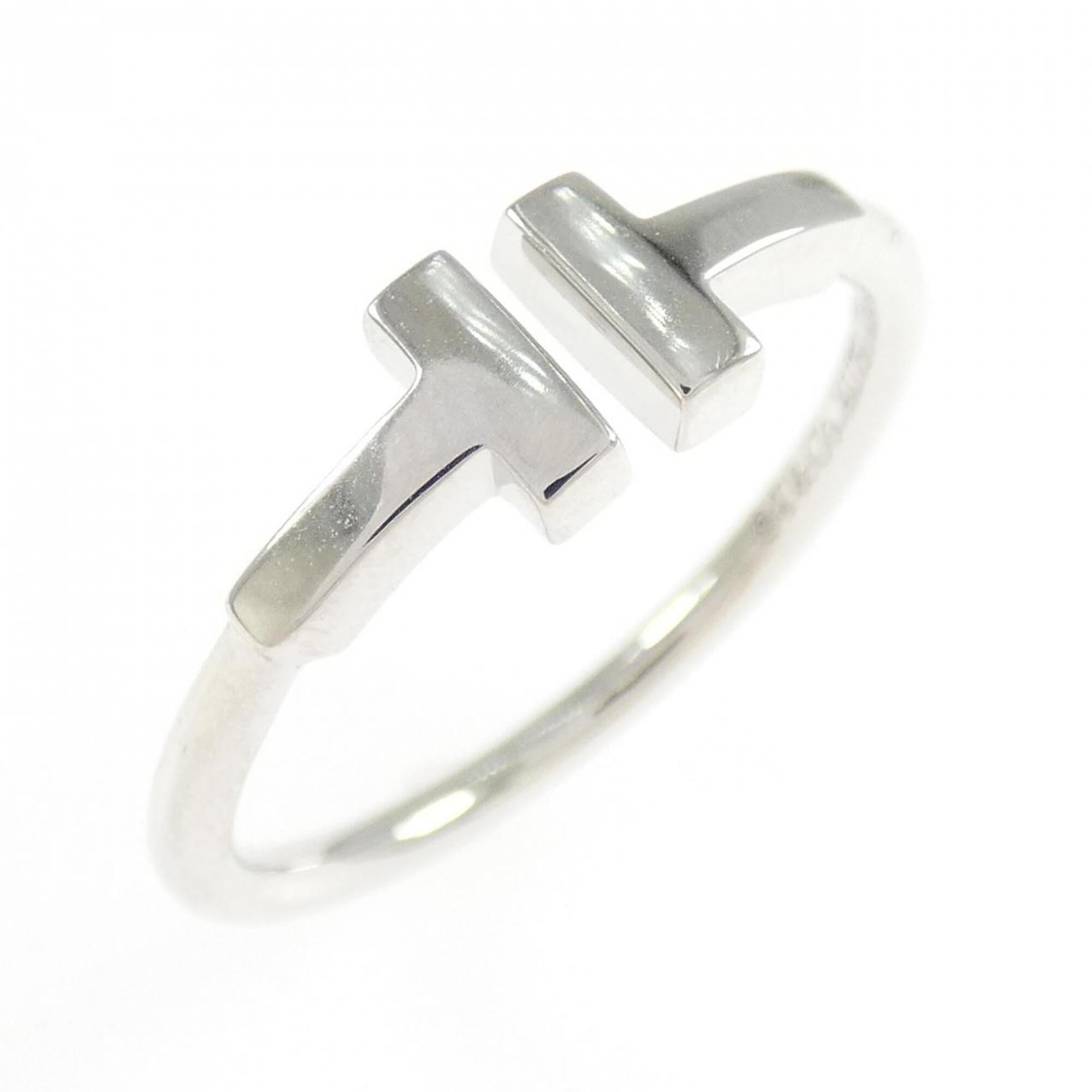 Tiffany White Gold (18K) Band Ring (Pre-Owned)