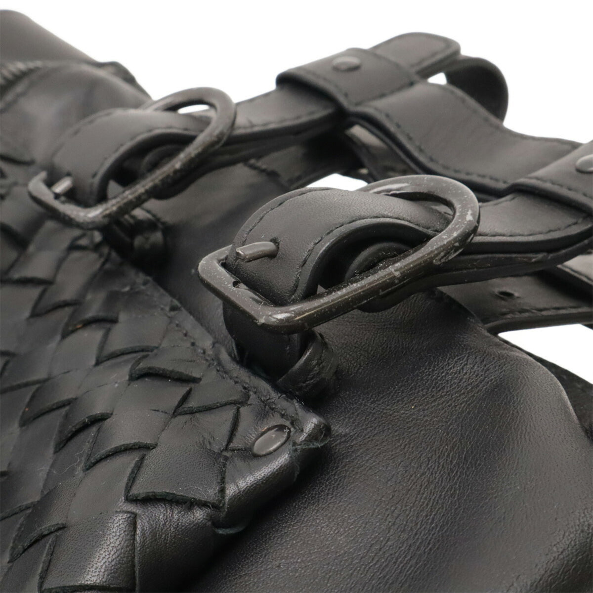Bottega Veneta Black Leather Fanny Pack (Pre-Owned)