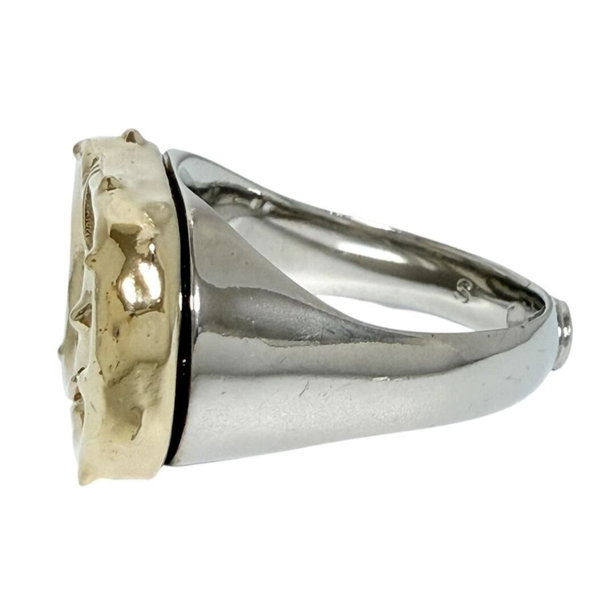 Christian Dior Metal Band Ring (Pre-Owned)