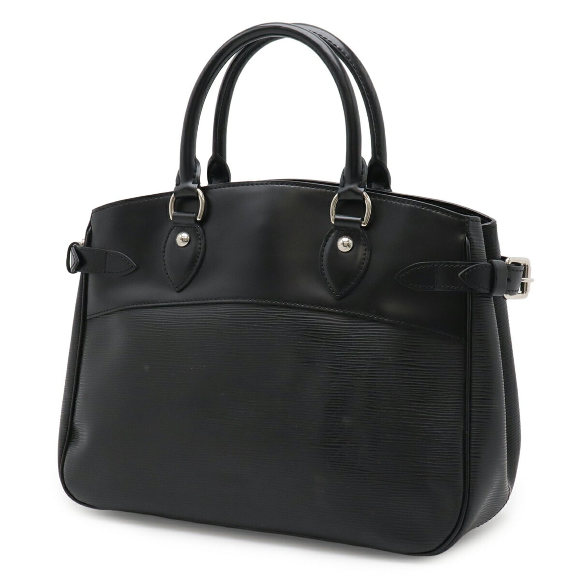 Louis Vuitton Black Noir Epi Leather Handbag Shoulder Bag Tote Bag (Pre-Owned)