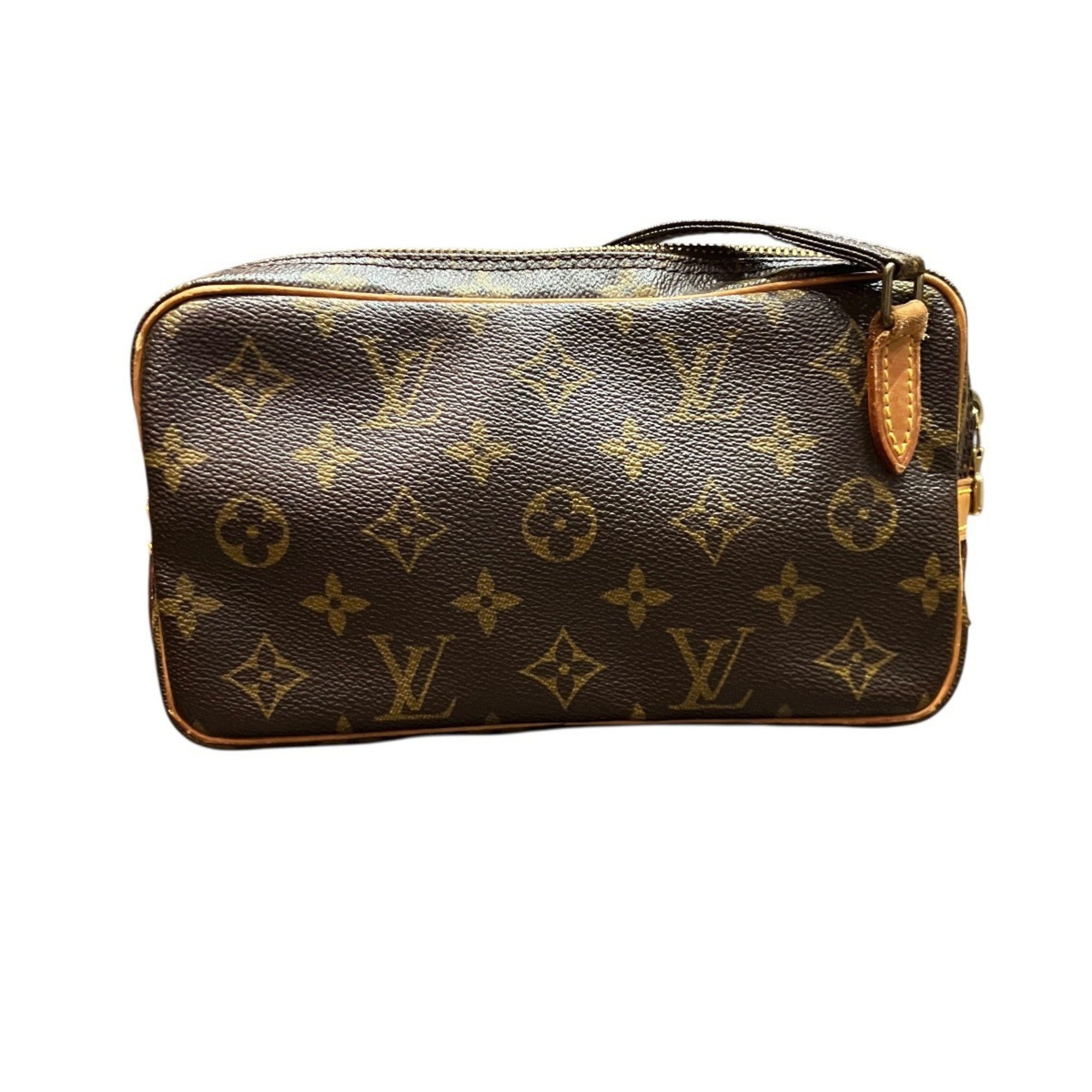Louis Vuitton Brown Galle Monogram Monogram Shoulder Bag (Pre-Owned)