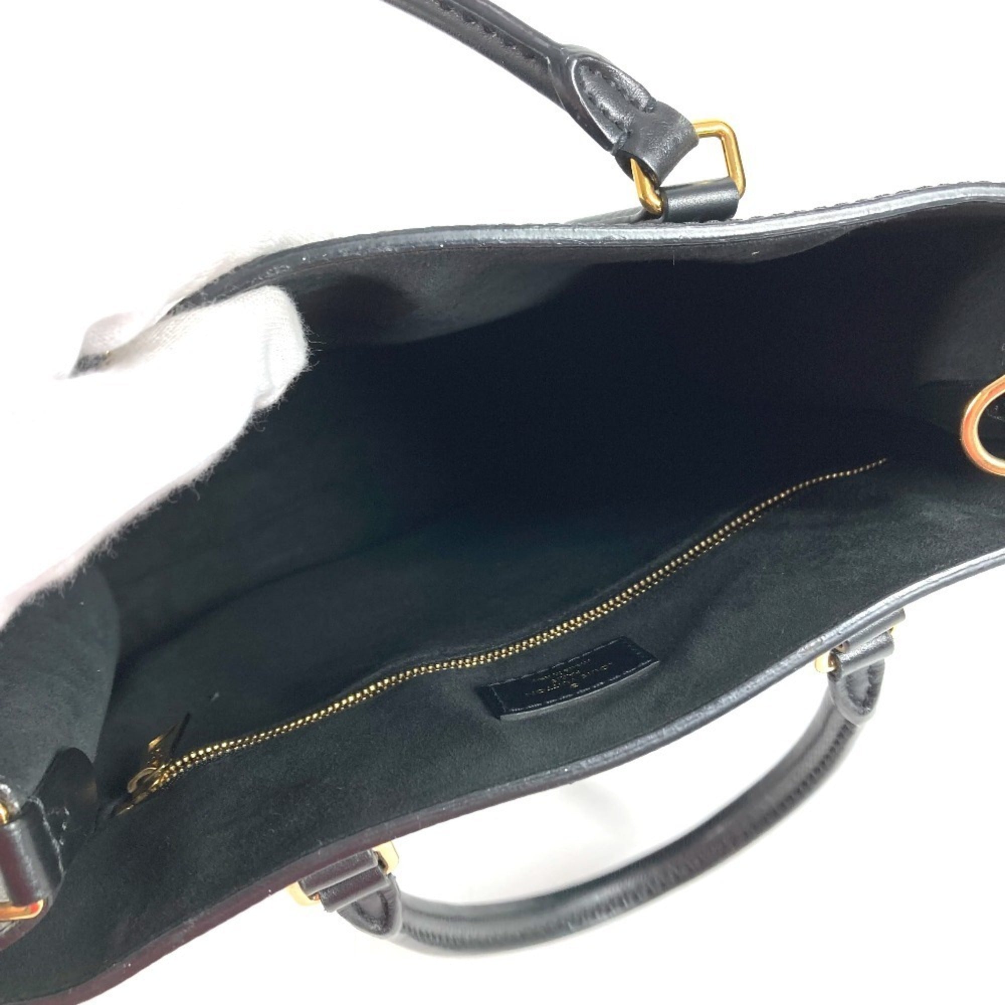 Louis Vuitton Black Epi Leather Handbag Shoulder Bag Tote Bag (Pre-Owned)