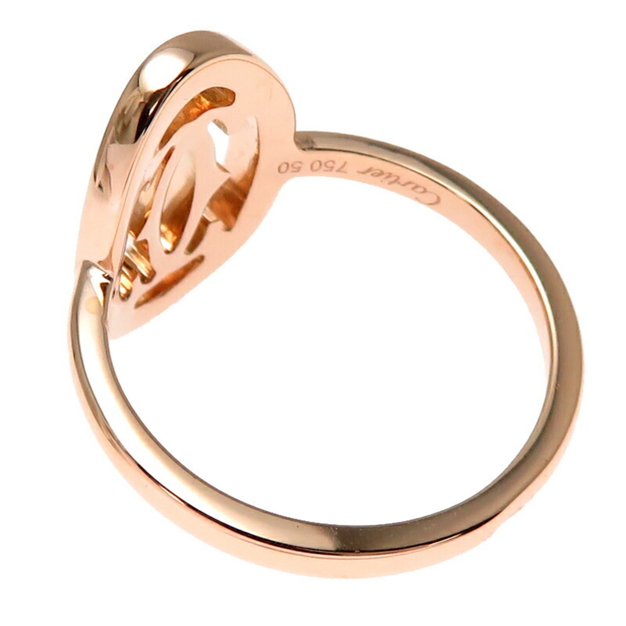 Cartier Gold Pink Gold Band Ring (Pre-Owned)