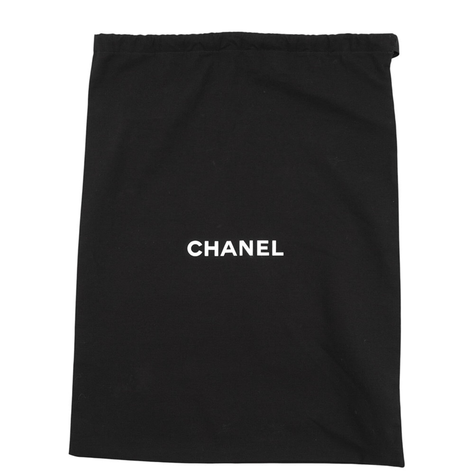 Chanel Black Grained Calfskin Handbag Shoulder Bag (Pre-Owned)