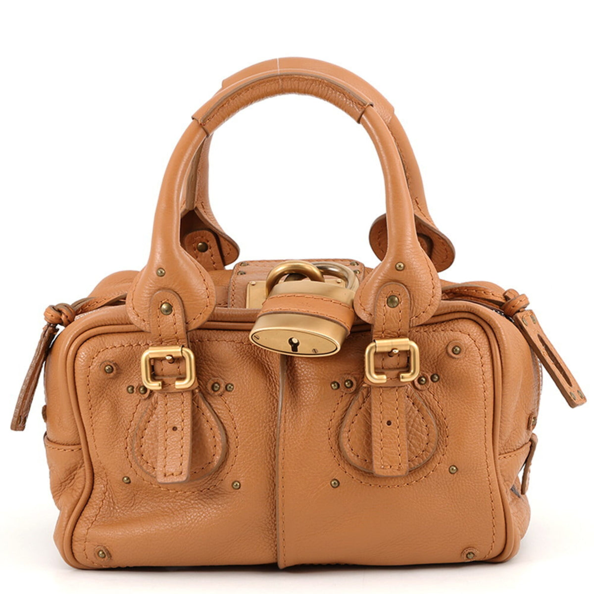 Chloé Paddington Light Brown Leather Handbag (Pre-Owned)