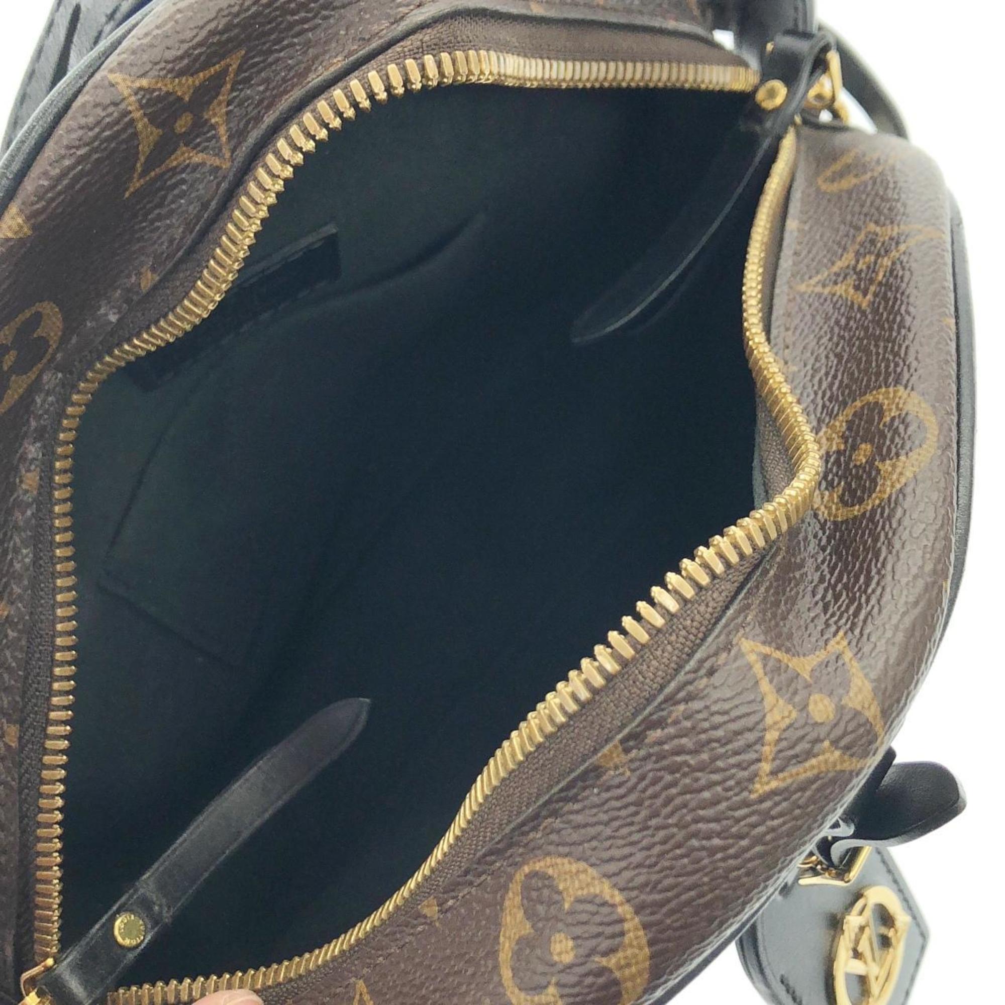 Louis Vuitton Brown Coated Canvas Shoulder Bag (Pre-Owned)