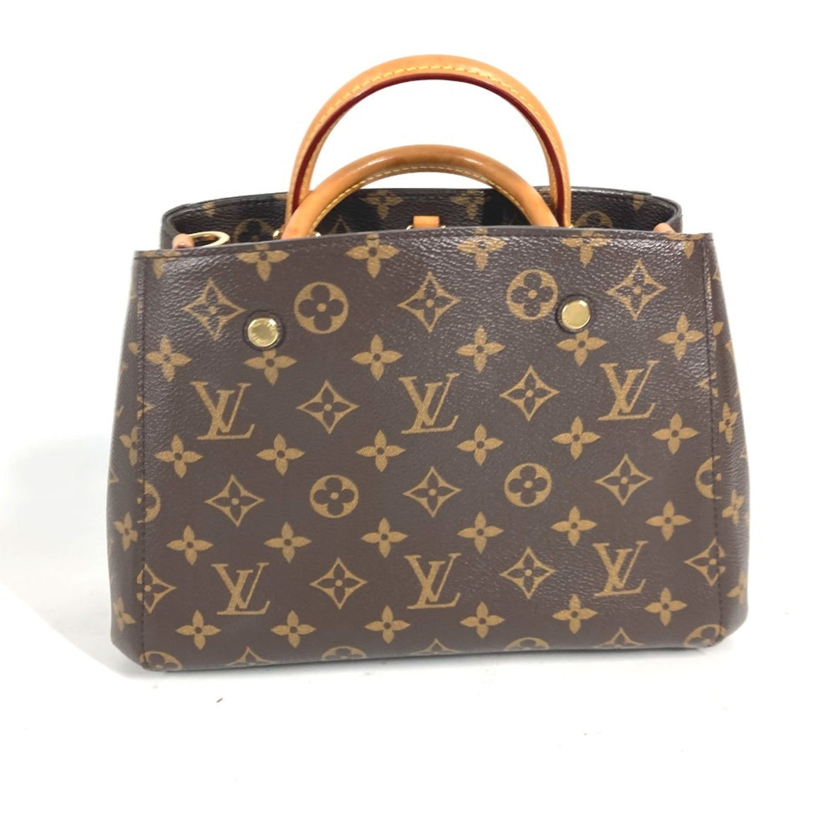 Louis Vuitton Brown Monogram Monogram Handbag Shoulder Bag Tote Bag (Pre-Owned)