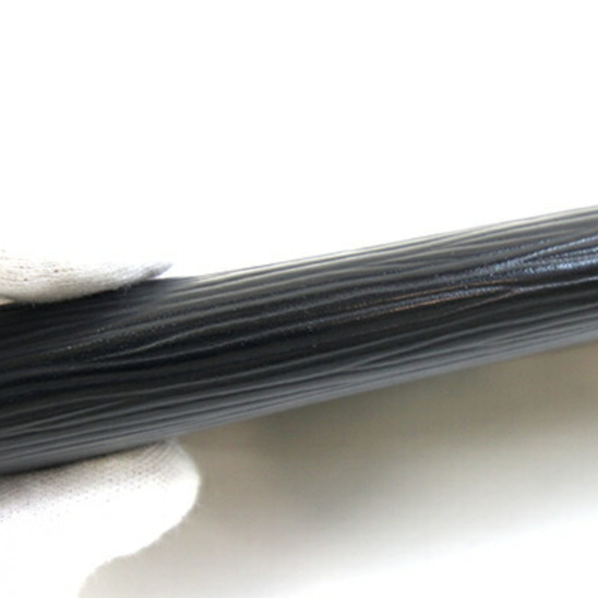 Louis Vuitton Black Noir Epi Leather Long Wallet (Bi-Fold) (Pre-Owned)