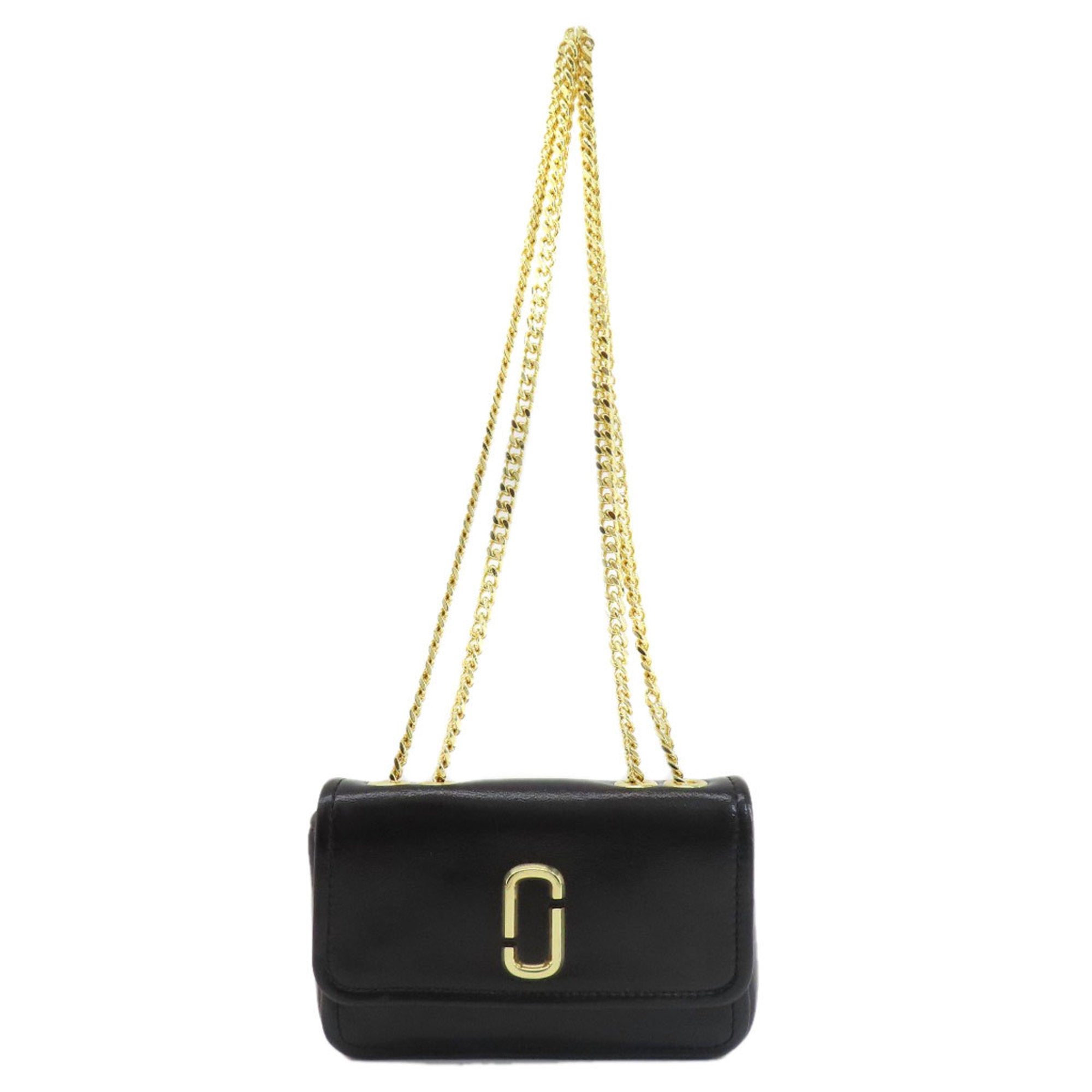 Marc Jacobs Black Leather Shoulder Bag (Pre-Owned)