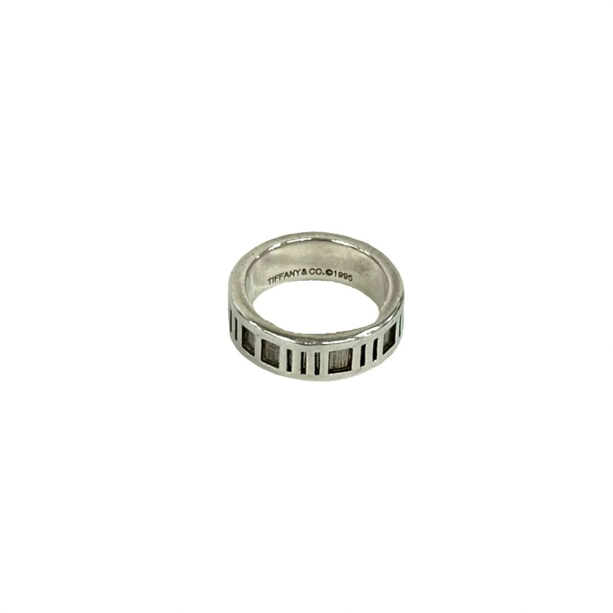 Tiffany Silver Silver 925 Band Ring (Pre-Owned)