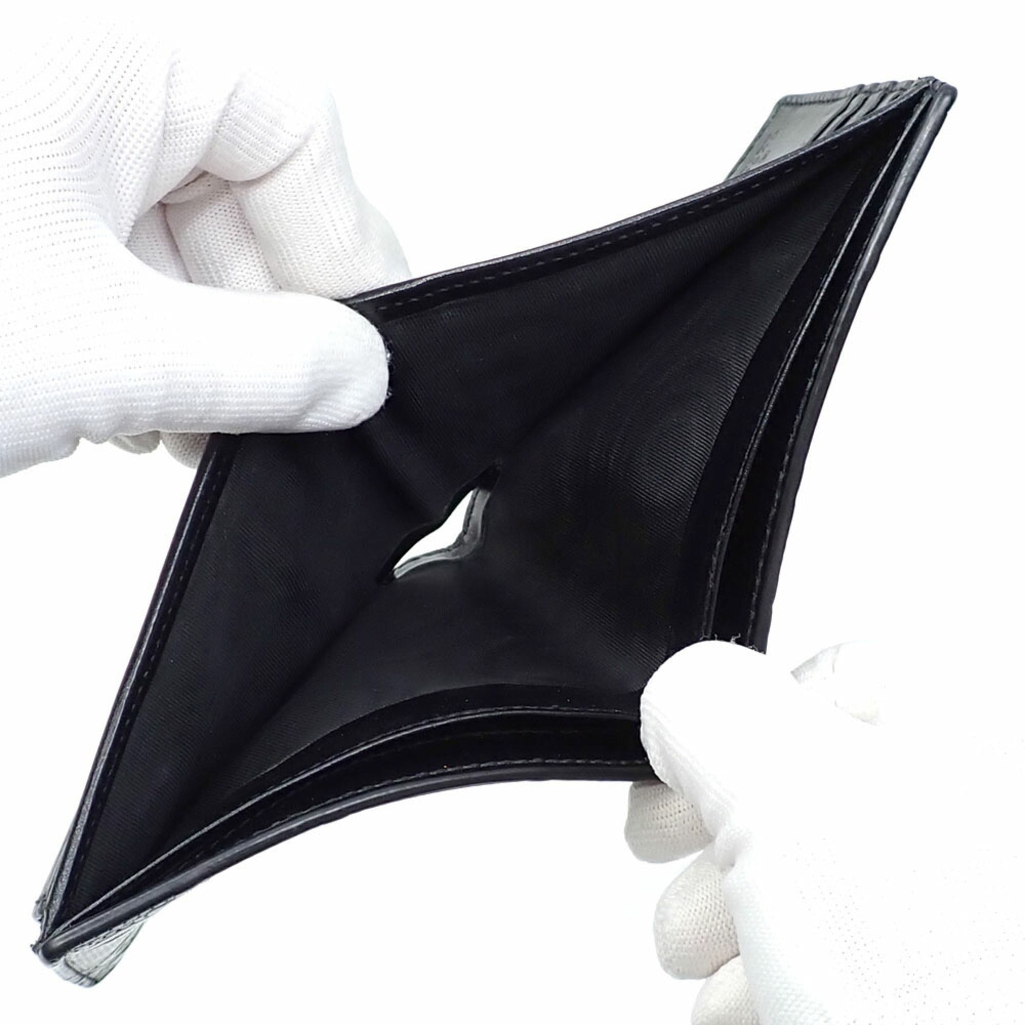 Gucci Black Leather Wallet (Bi-Fold) (Pre-Owned)