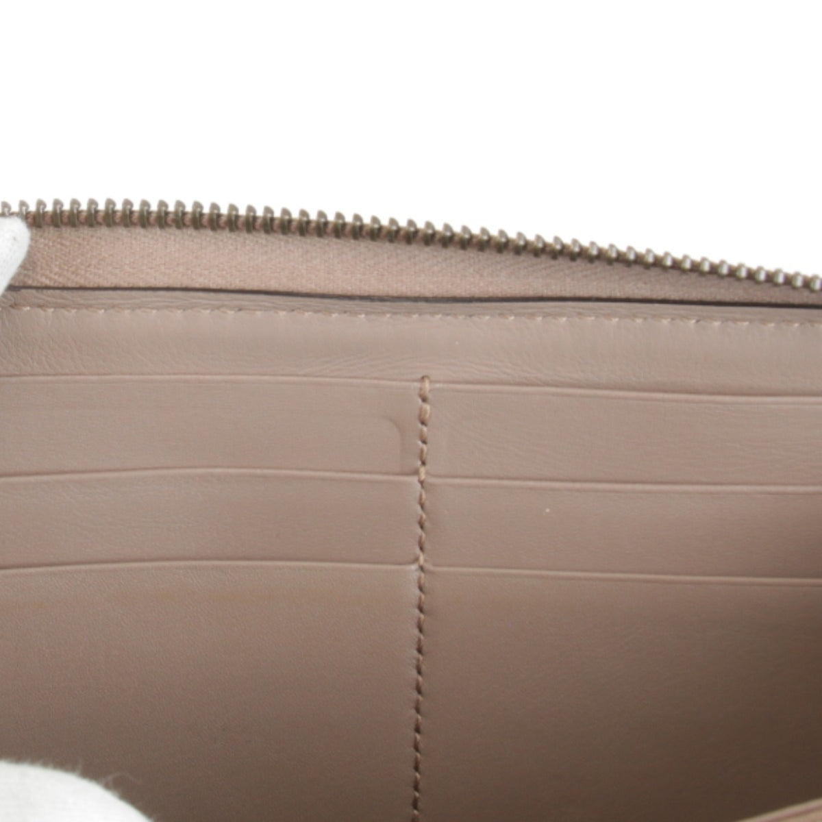 Gucci Brown Leather Long Wallet (Bi-Fold) (Pre-Owned)