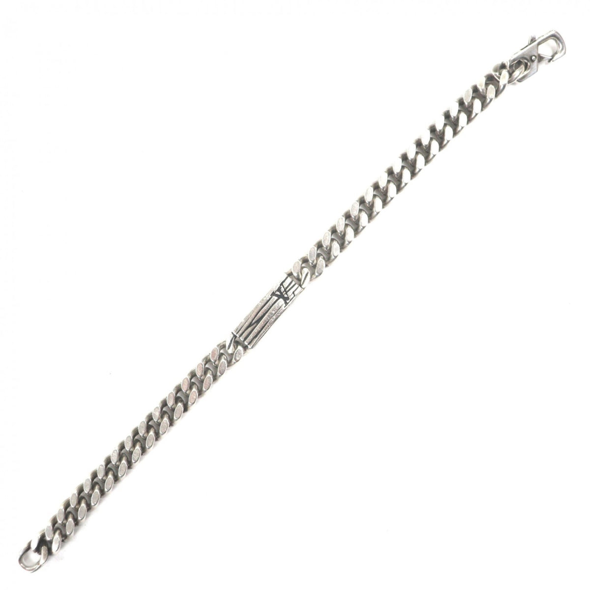 Louis Vuitton Epi Silver Silver 925 Charm Bracelet (Pre-Owned)