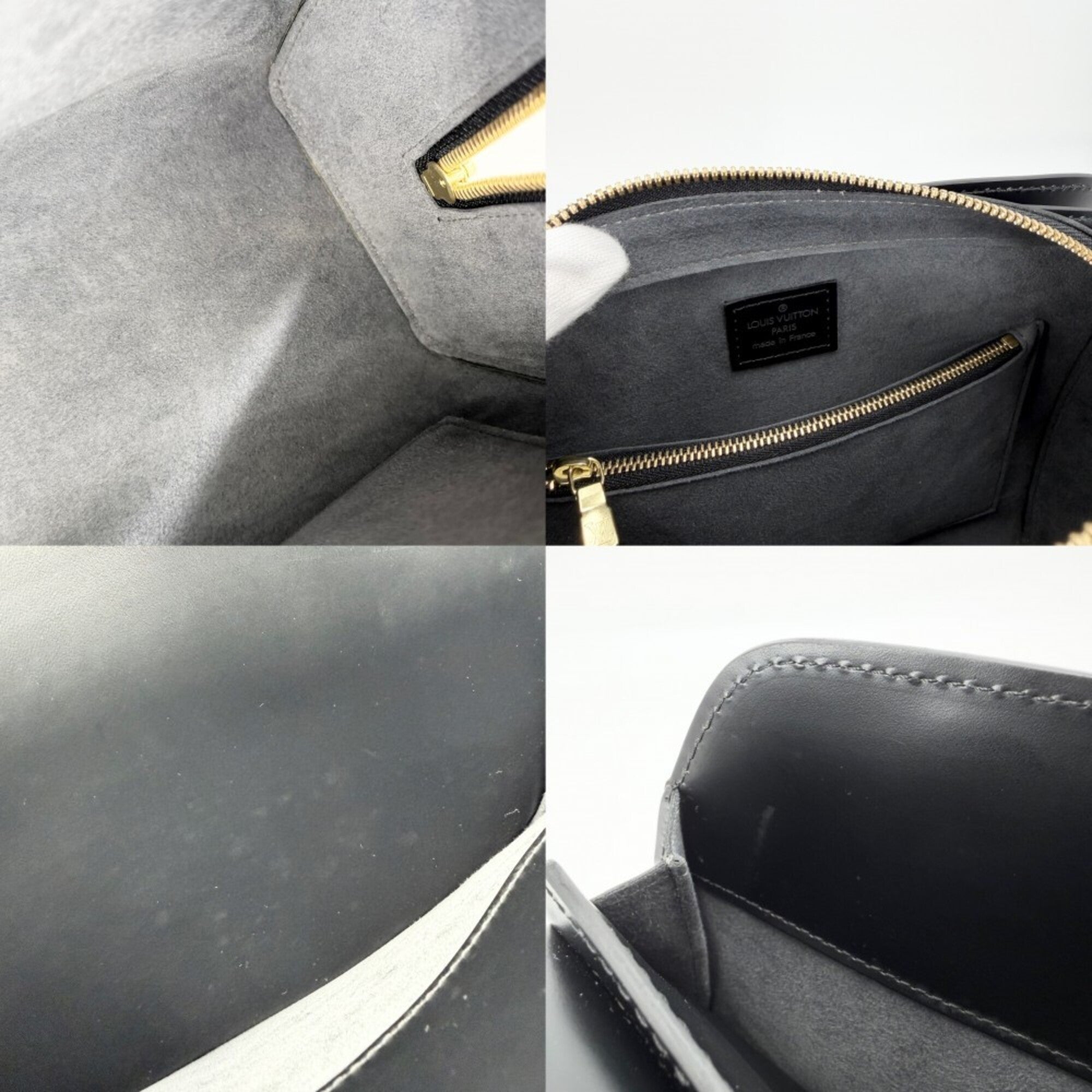 Louis Vuitton Noir Epi Leather Handbag (Pre-Owned)