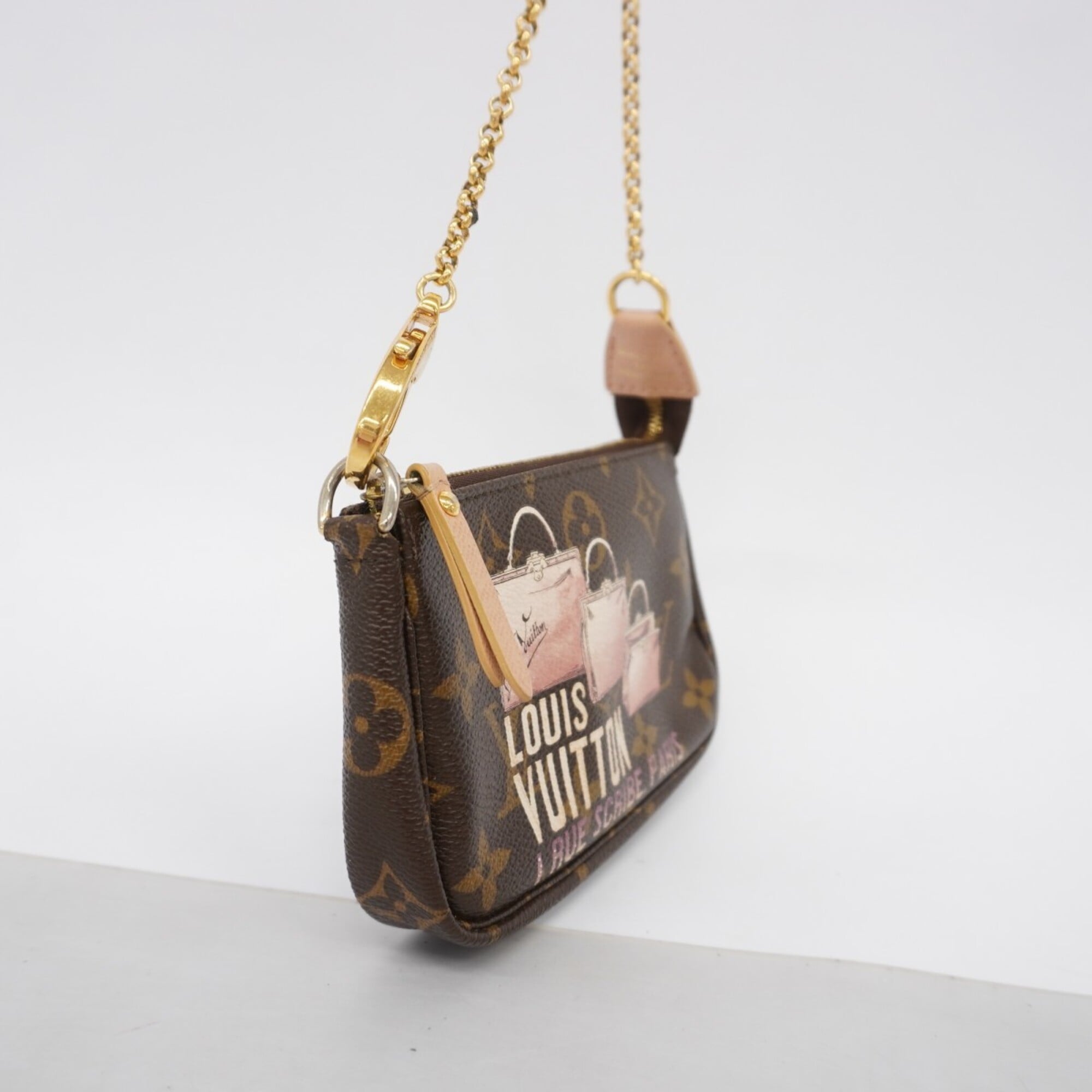 Louis Vuitton Brown Pouch (Pre-Owned)