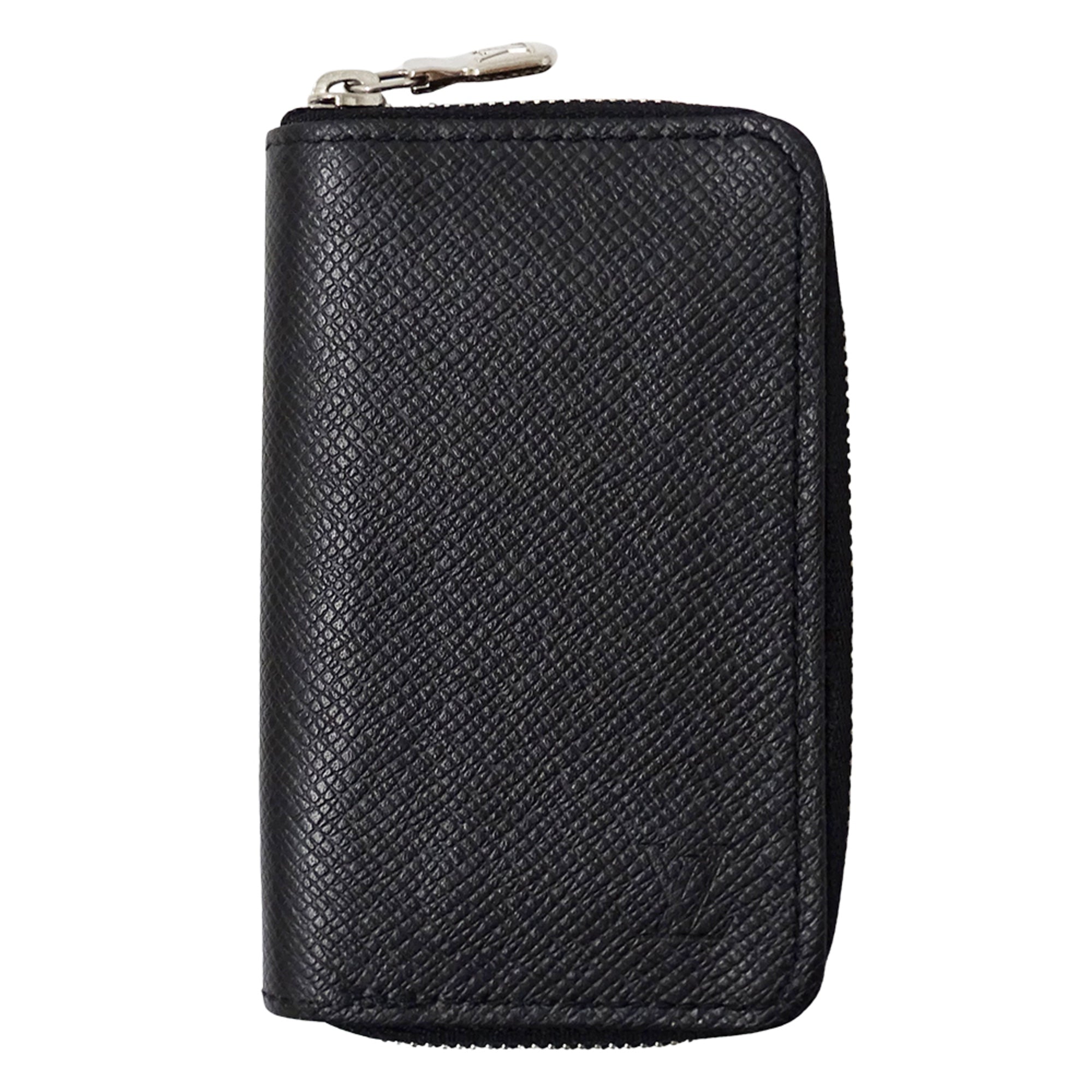 Louis Vuitton Ardoise Taiga Leather Coin Purse/Coin Case (Pre-Owned)