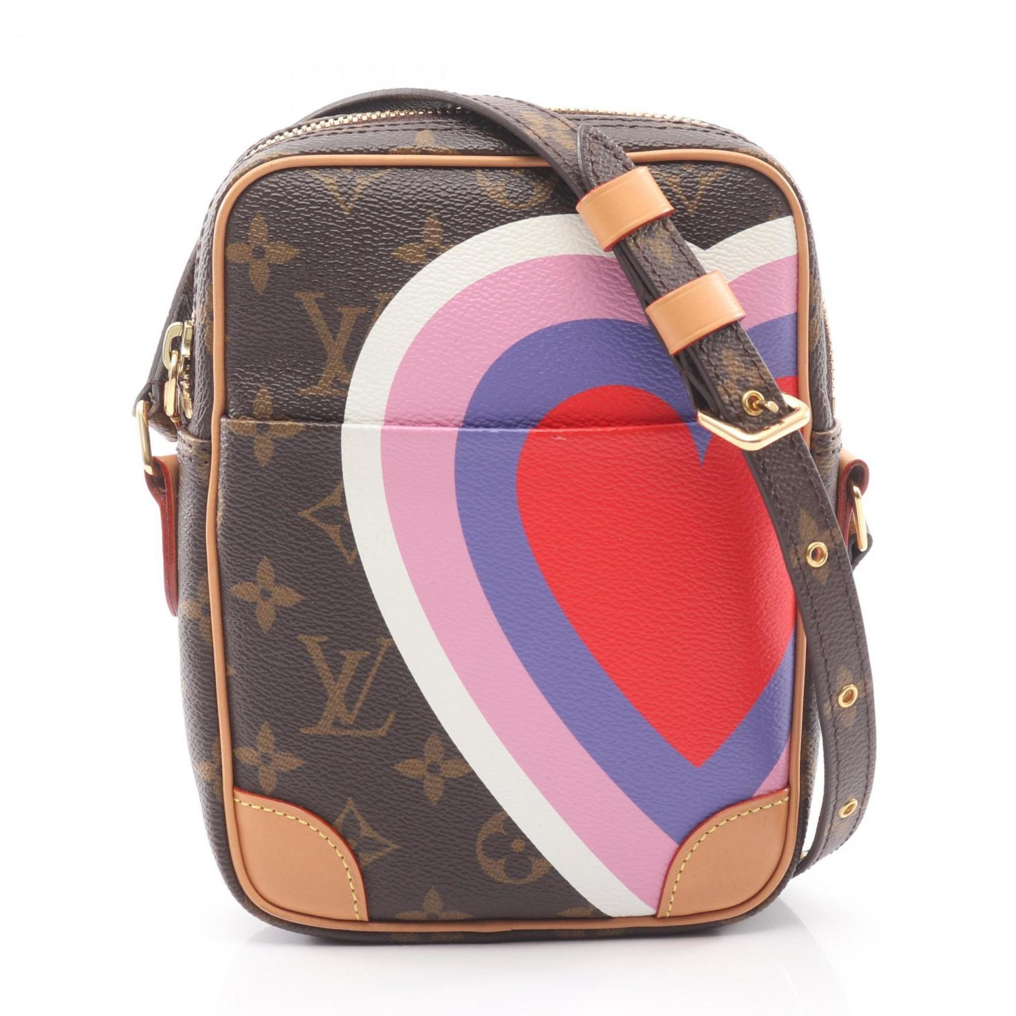 Louis Vuitton Brown Monogram Multi-Color Coated Canvas Leather Handbag Shoulder Bag (Pre-Owned)