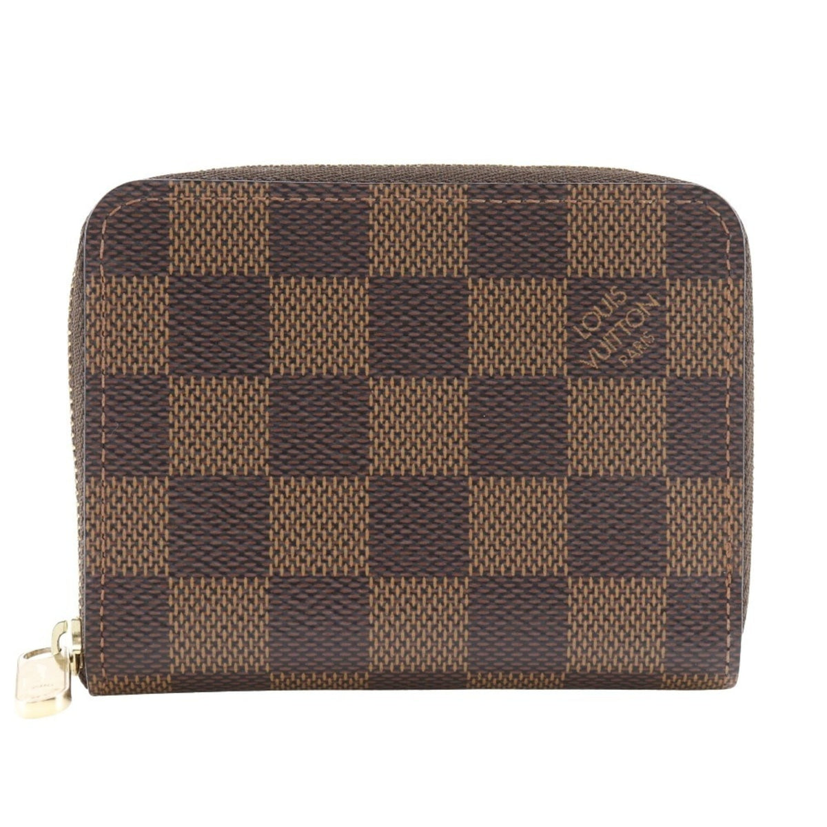 Louis Vuitton Brown Damier Canvas Coin Purse/Coin Case (Pre-Owned)