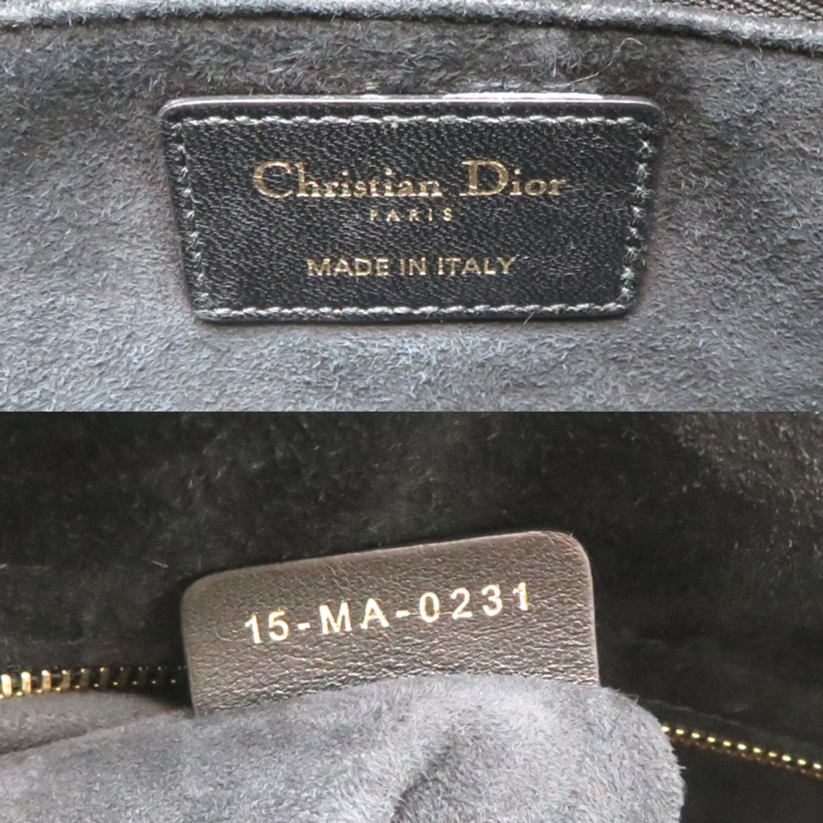 Christian Dior Black Leather Handbag (Pre-Owned)