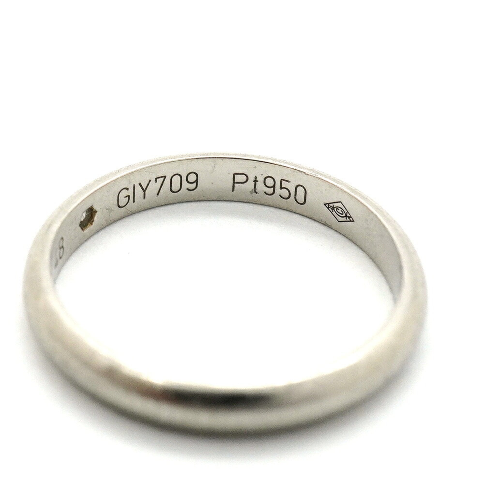 Cartier Platinum 950 Band Ring (Pre-Owned)