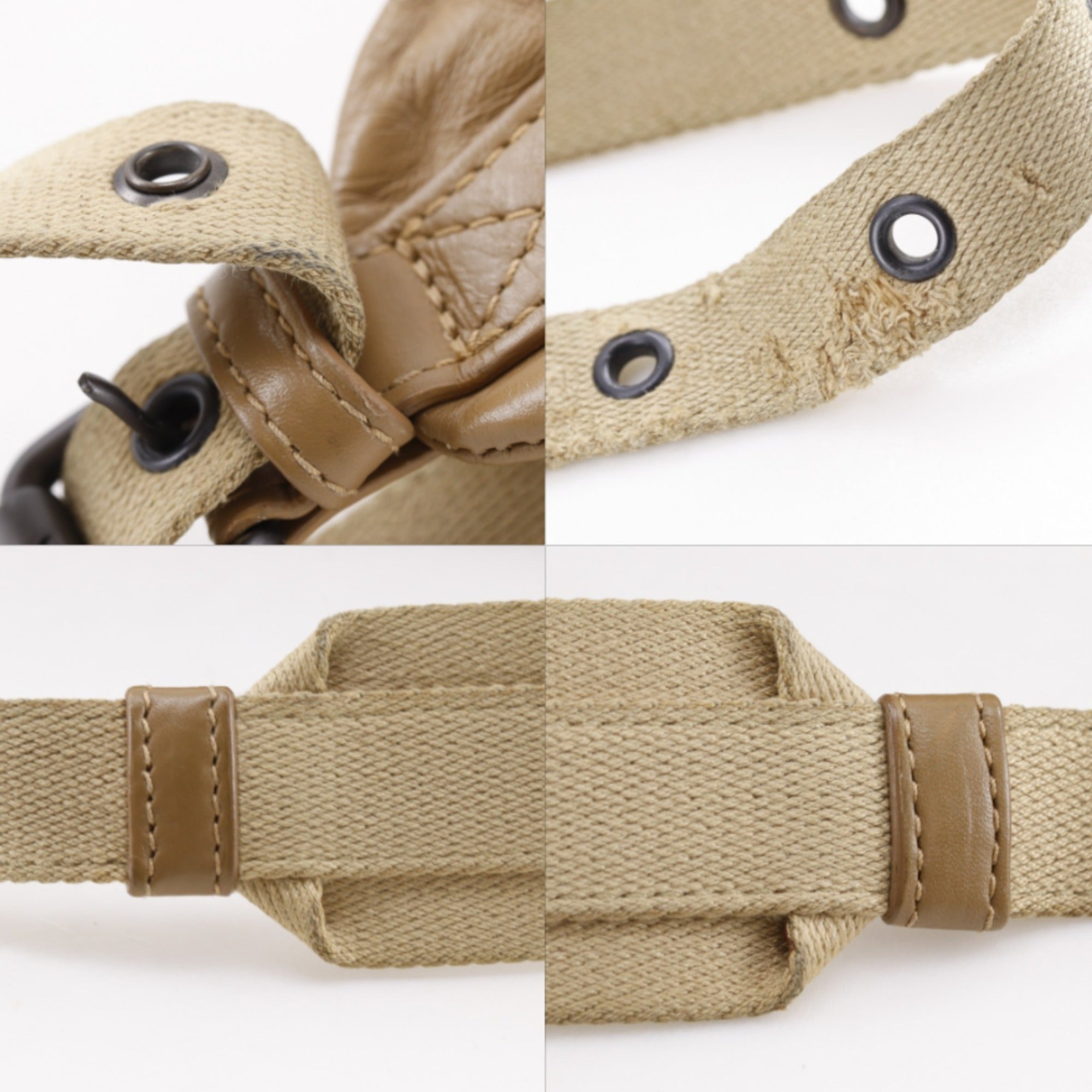 Bottega Veneta Intrecciato Beige Leather Backpack (Pre-Owned)