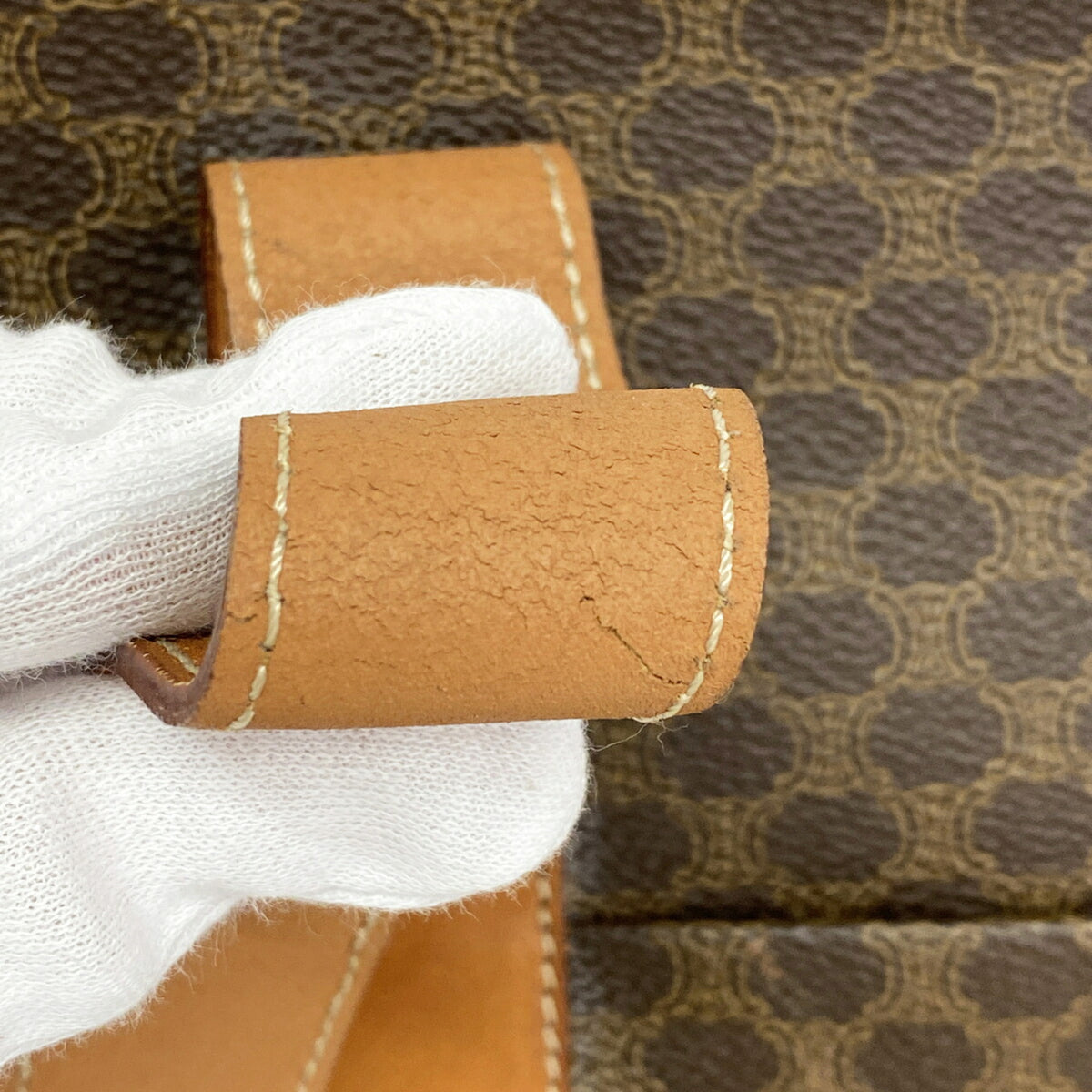 Celine Brown Pvc Tote Bag (Pre-Owned)