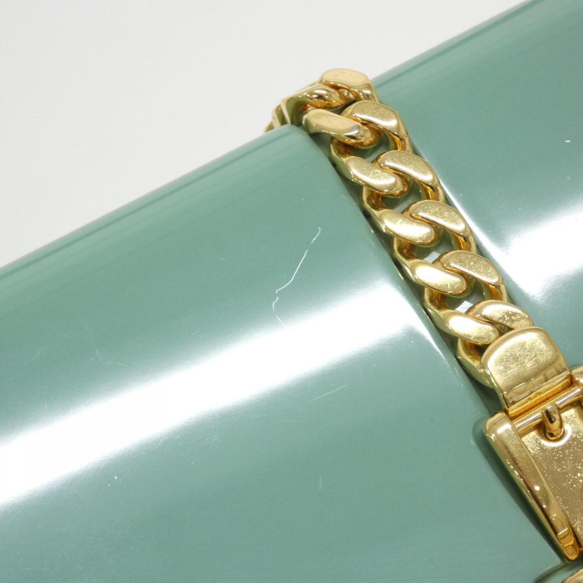 Gucci Green Acrylic Handbag (Pre-Owned)