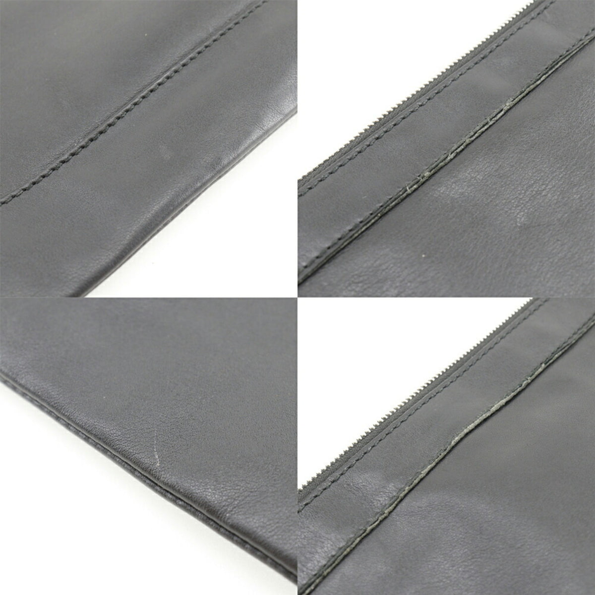 Balenciaga Black Suede Clutch Bag (Pre-Owned)