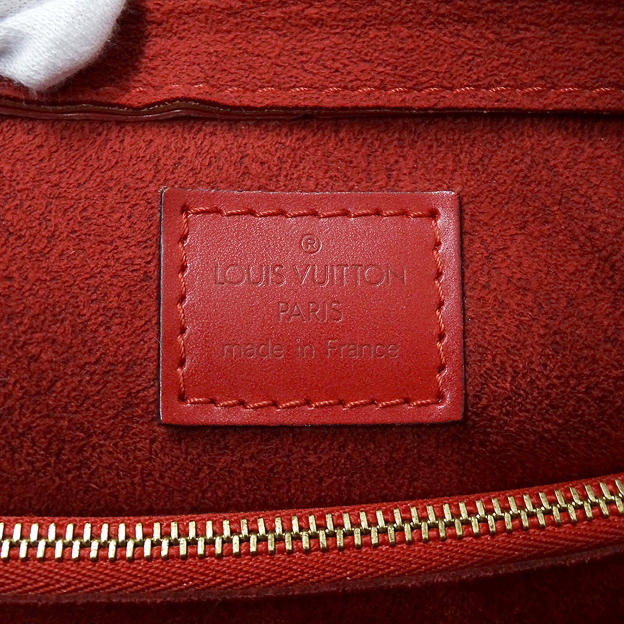 Louis Vuitton Castilian Red Epi Leather Handbag (Pre-Owned)