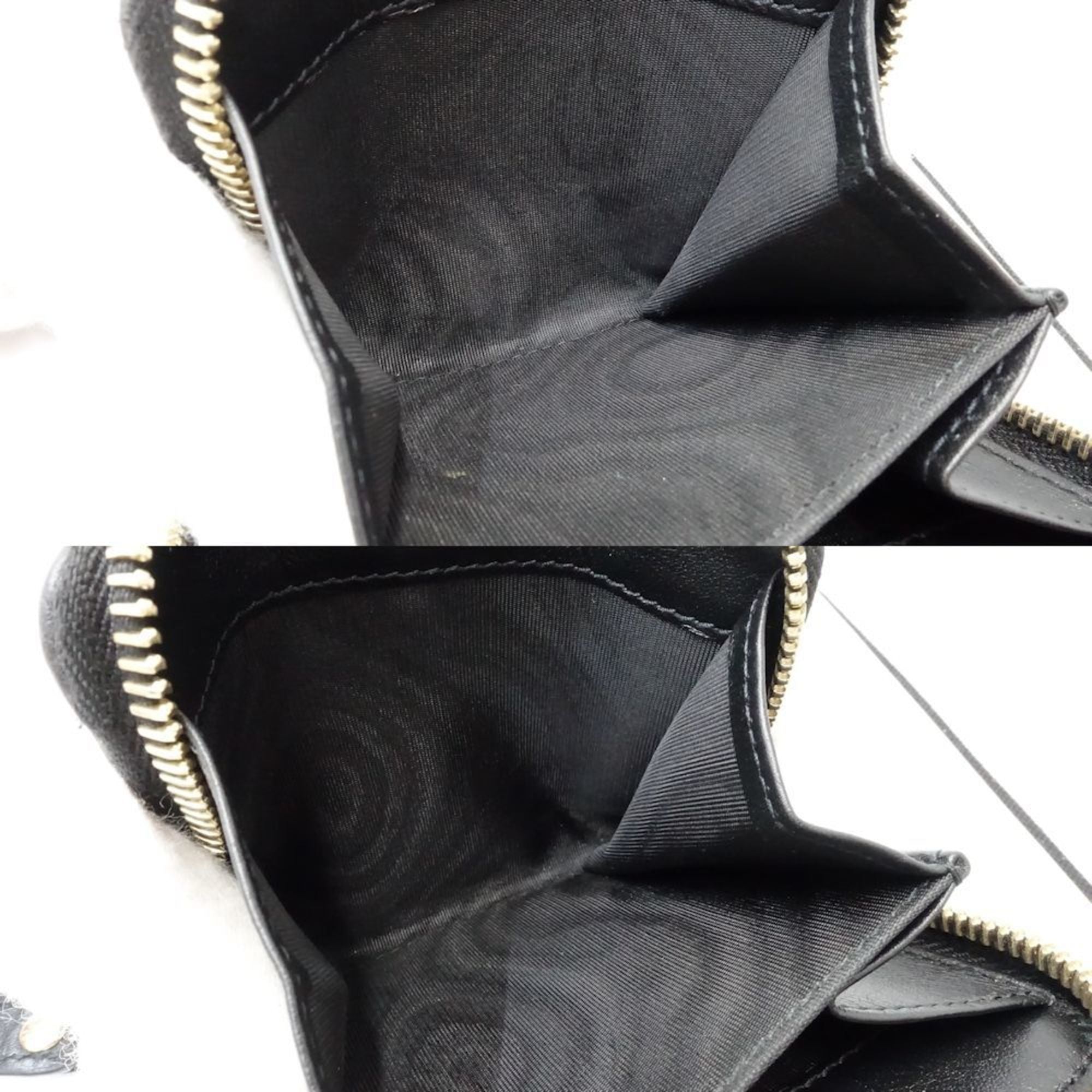 Gucci Black Leather Wallet (Bi-Fold) (Pre-Owned)