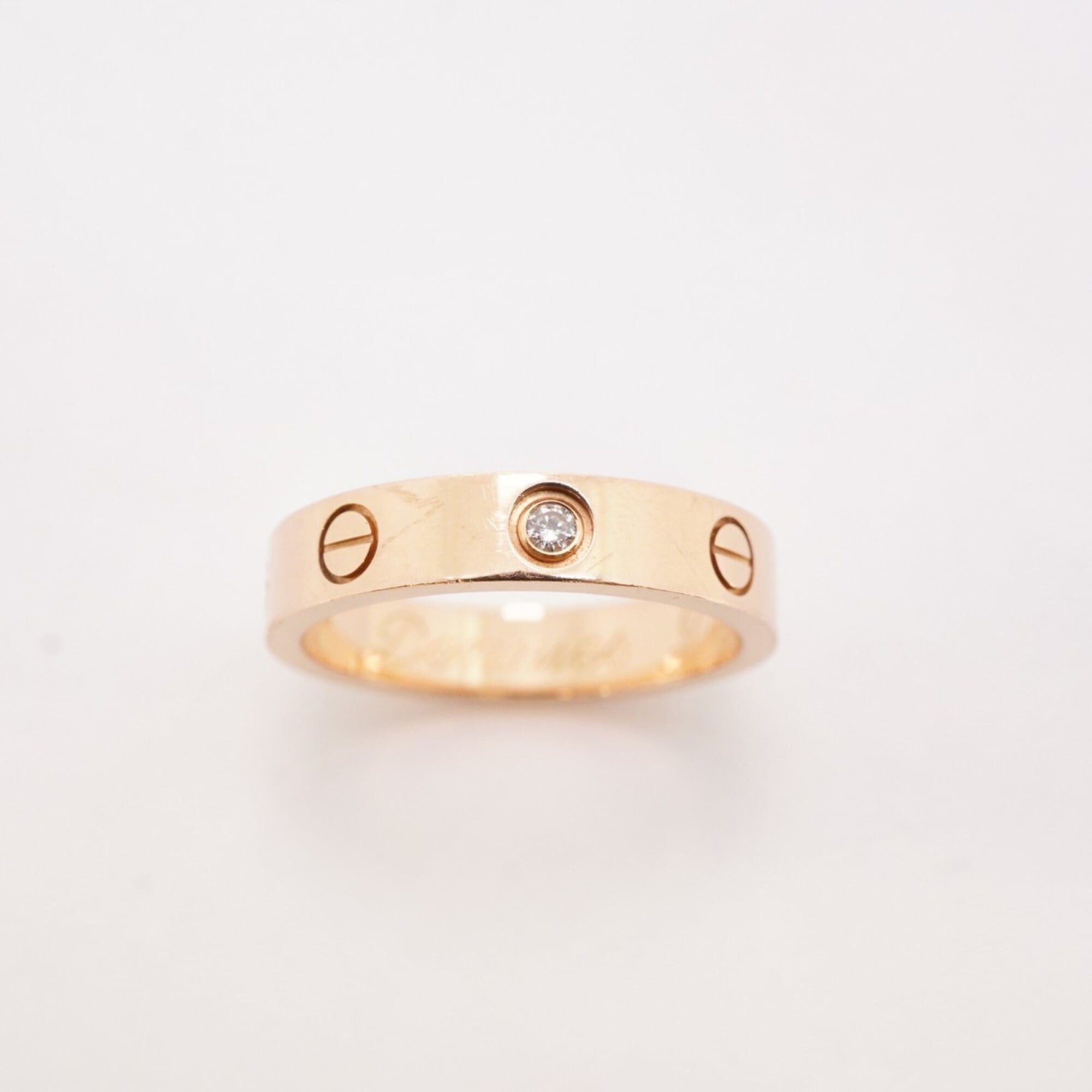 Cartier Pink Gold (18K) Band Ring (Pre-Owned)