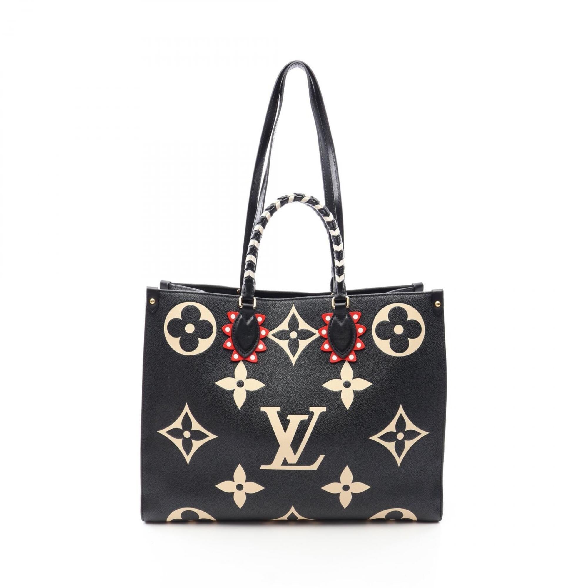 Louis Vuitton Black Multi-Color Monogram Empreinte Handbag Tote Bag (Pre-Owned)
