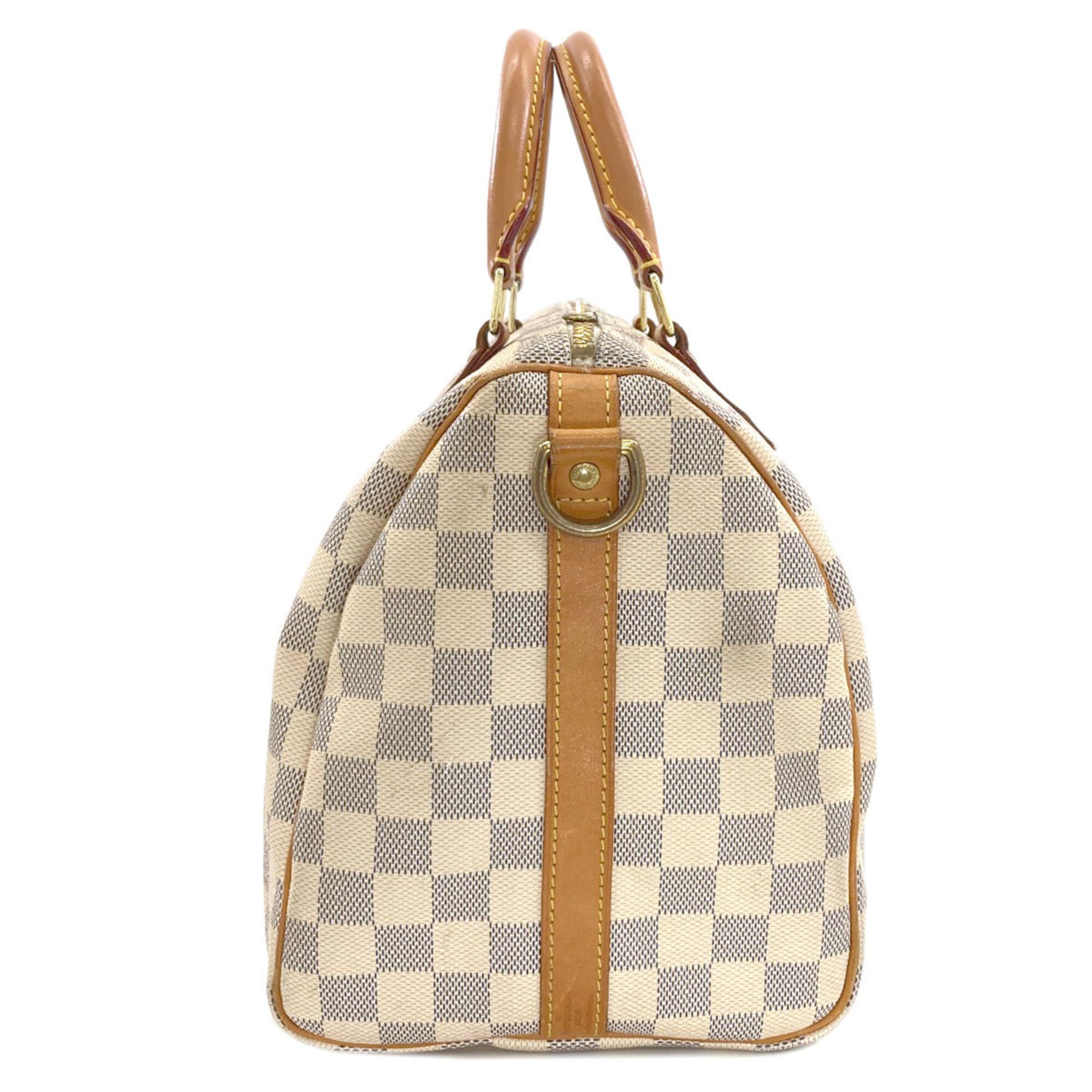 Louis Vuitton Azur Damier Canvas Damier Canvas Handbag (Pre-Owned)
