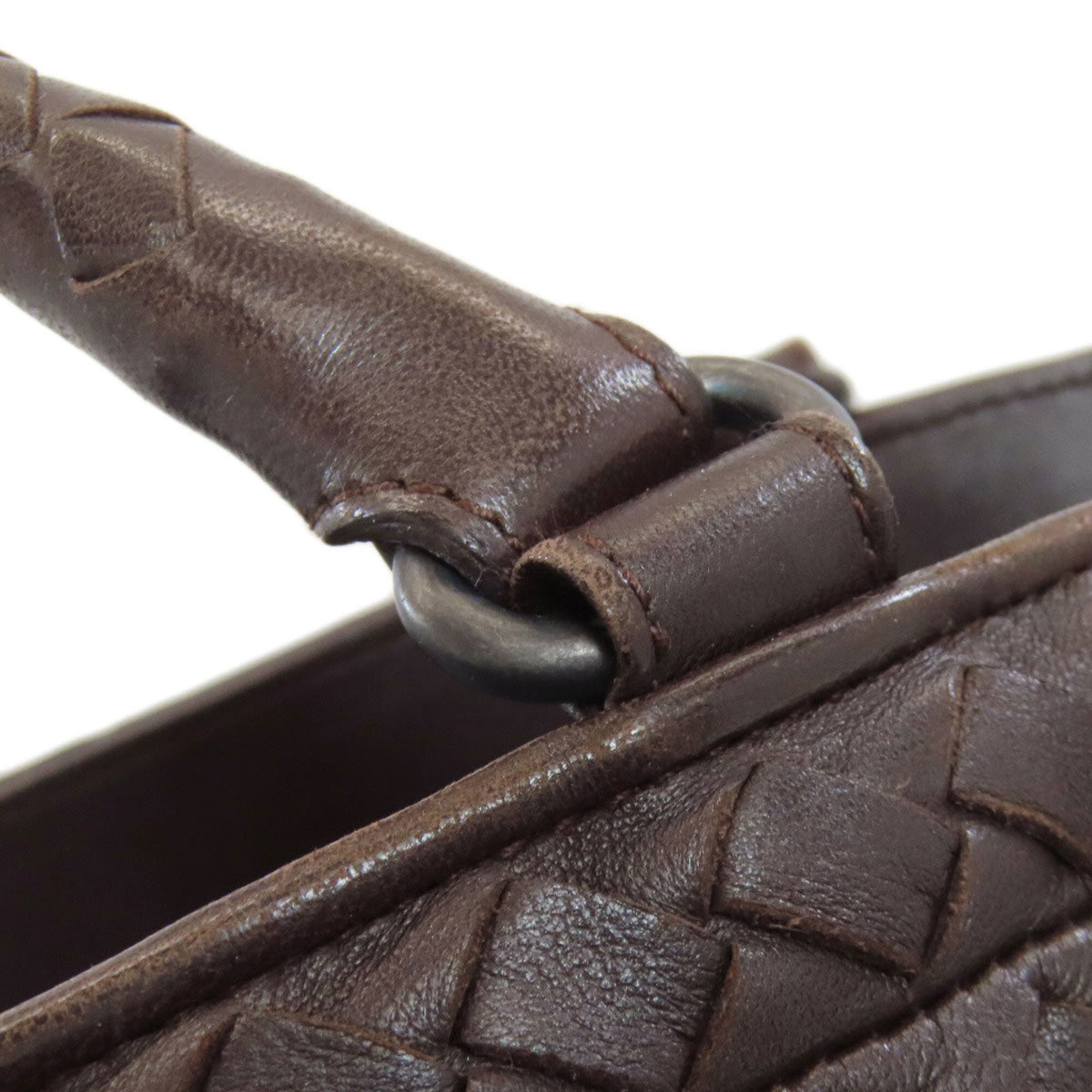 Bottega Veneta Brown Leather Handbag (Pre-Owned)