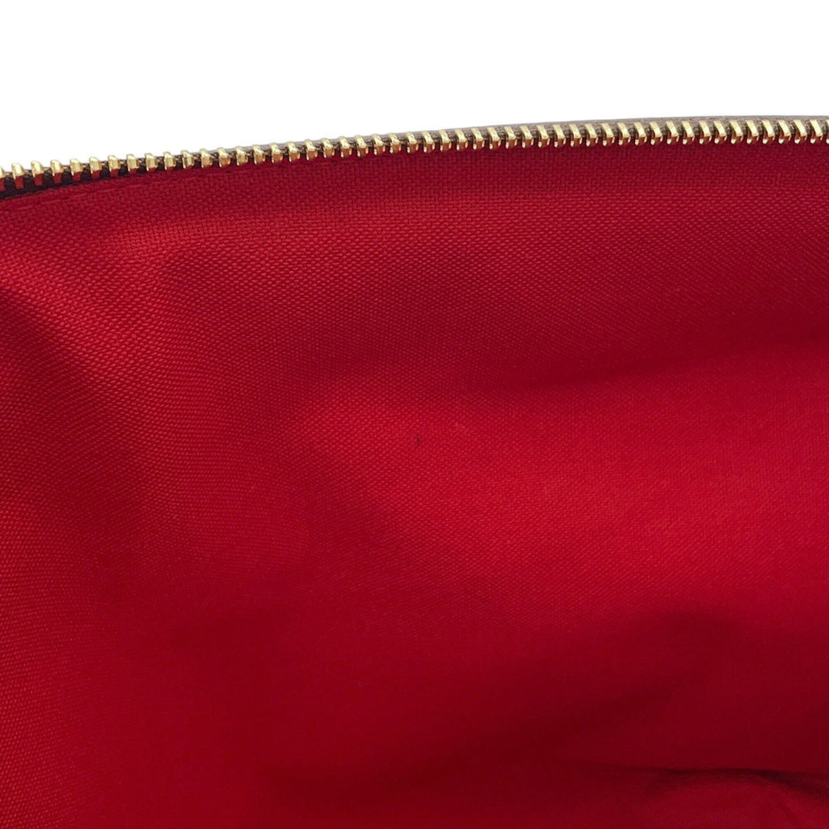 Louis Vuitton Damier Damier Canvas Ebene Red Color Handbag Shoulder Bag (Pre-Owned)