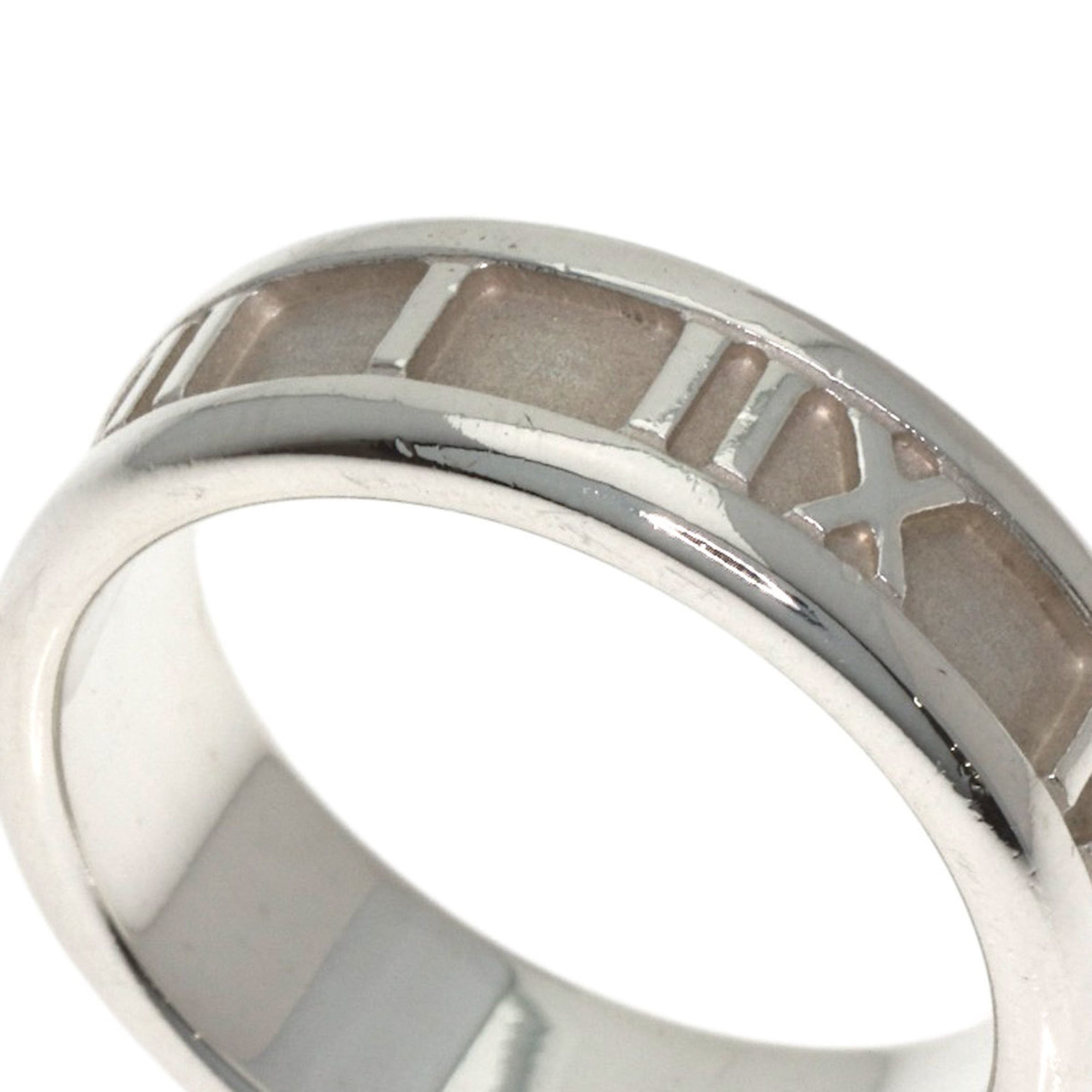 Tiffany Atlas Silver Band Ring (Pre-Owned)
