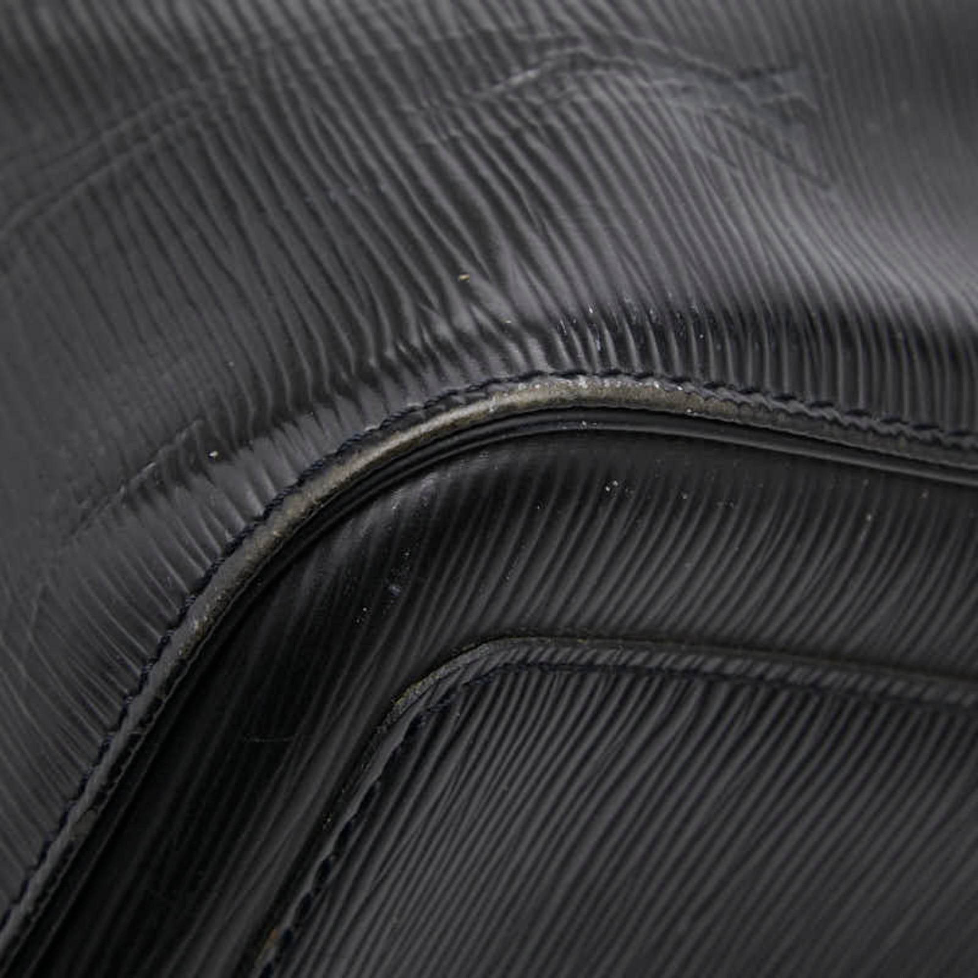 Louis Vuitton Epi Black Noir Leather Boston Bag (Pre-Owned)