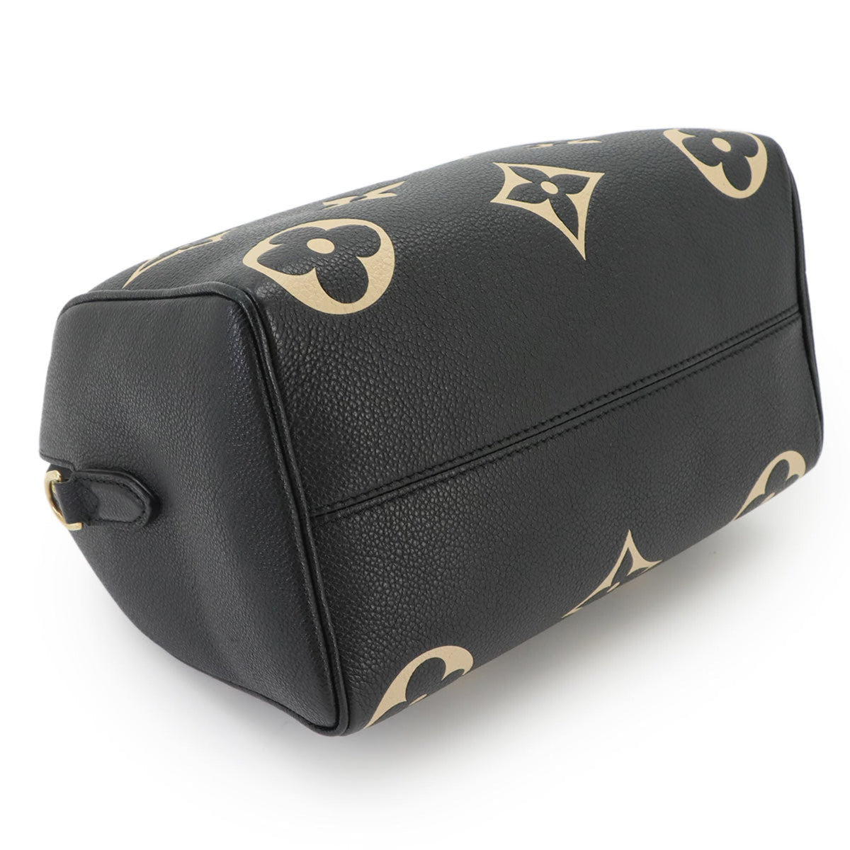 Louis Vuitton Beige Bicolor Black Monogram Monogram Empreinte Handbag (Pre-Owned)