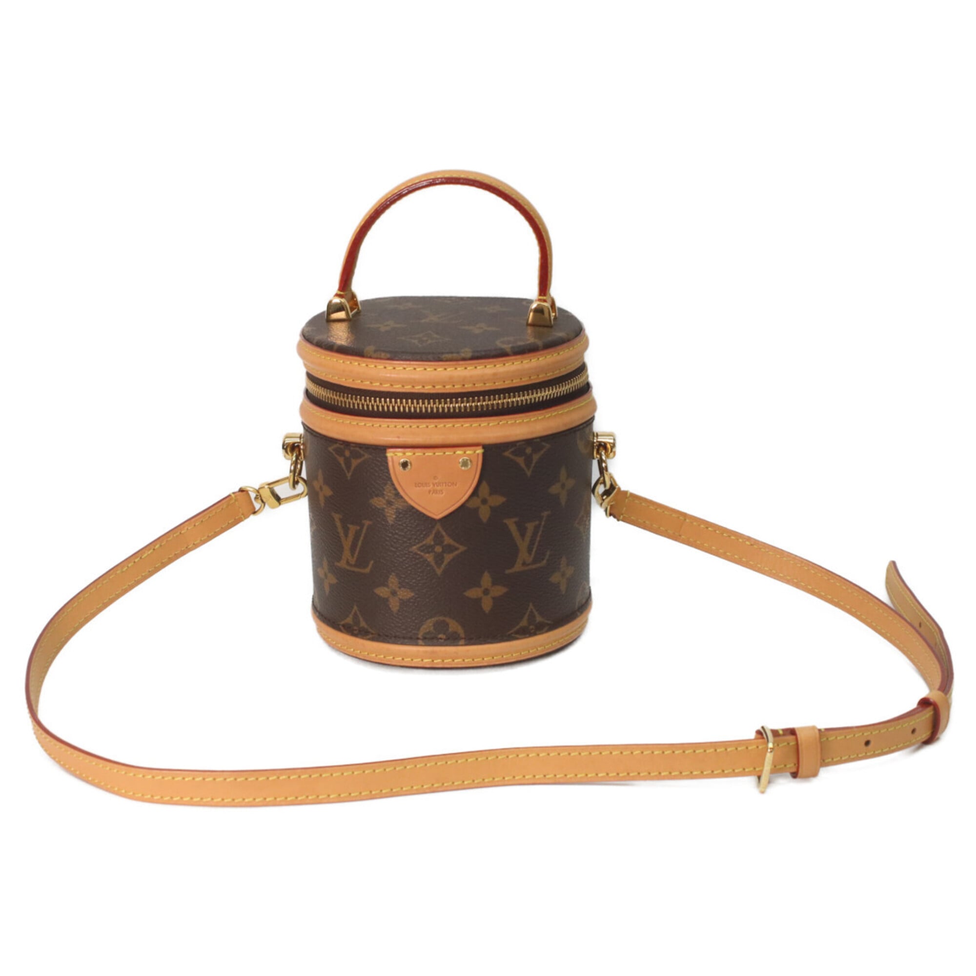 Louis Vuitton Beige Monogram Shoulder Bag (Pre-Owned)