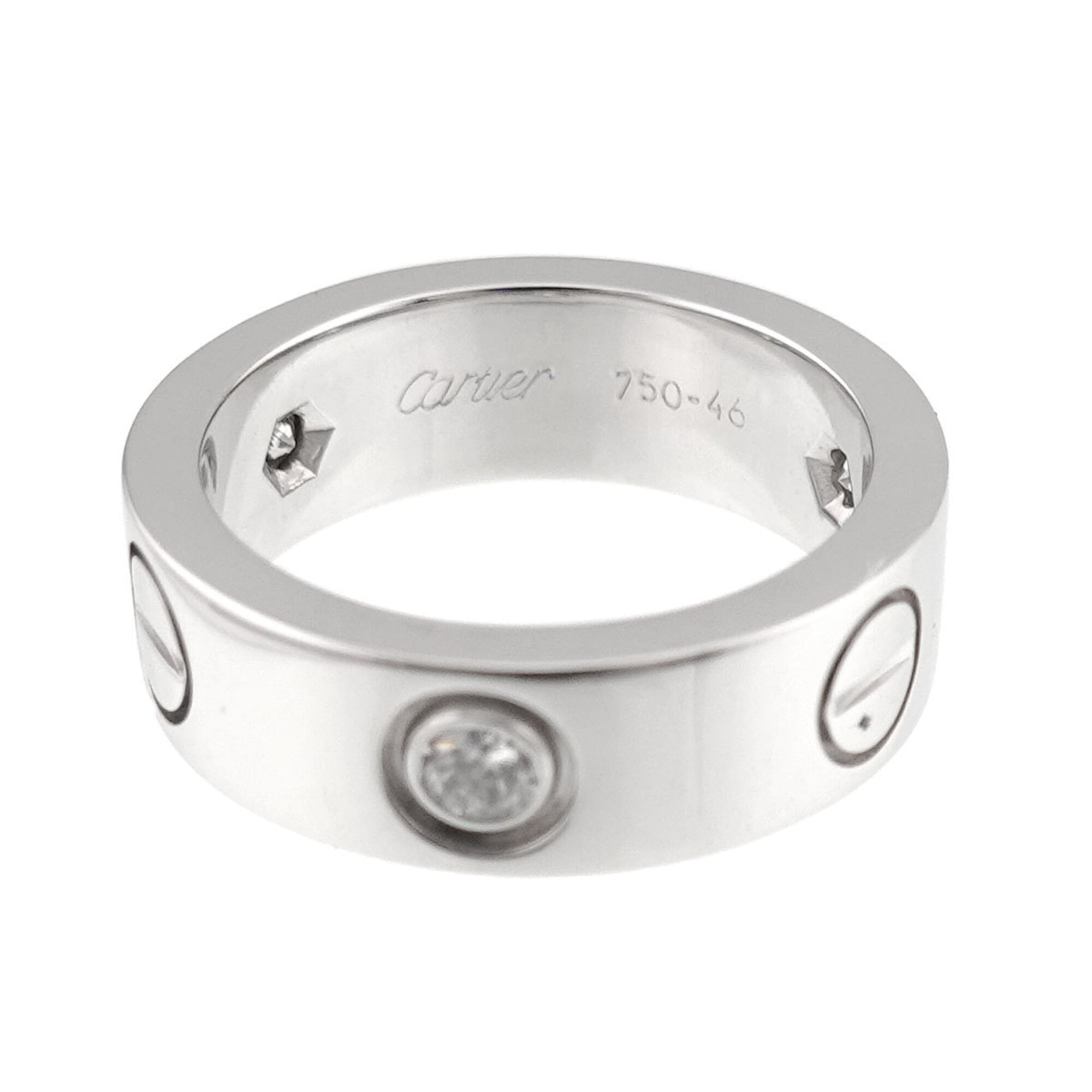 Cartier White Gold (18K) Band Ring (Pre-Owned)